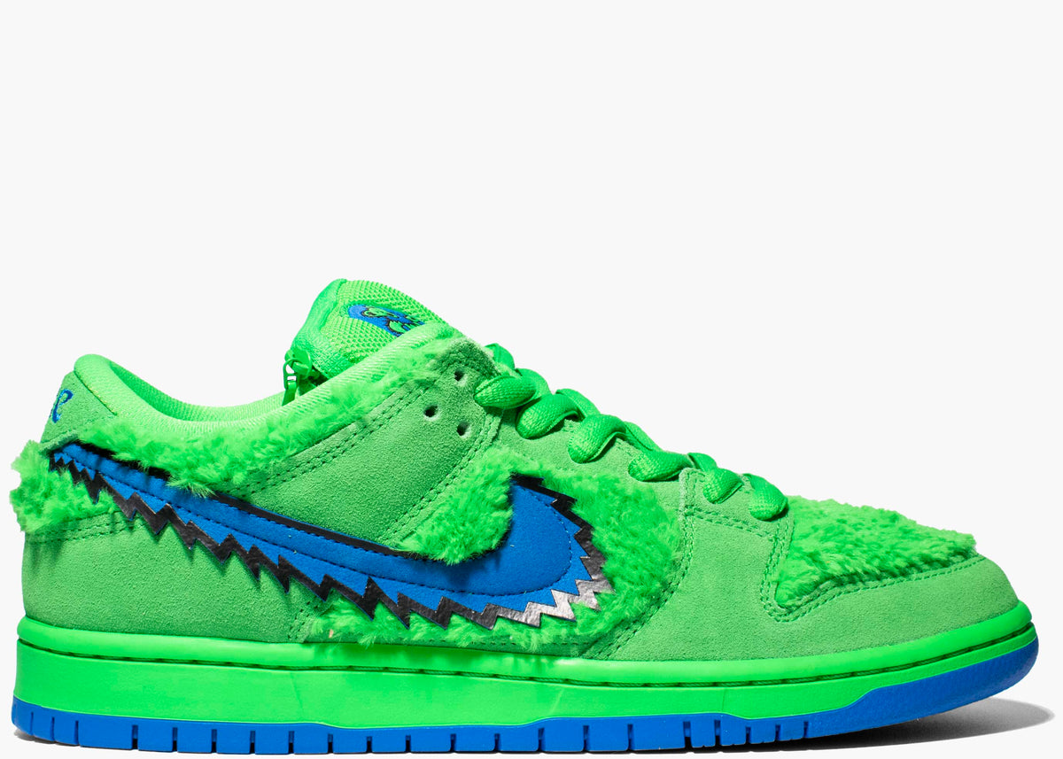Nike Dunk Sb Low Grateful Dead Bears Green CJ5378-300 Hype Clothinga Limited Edition