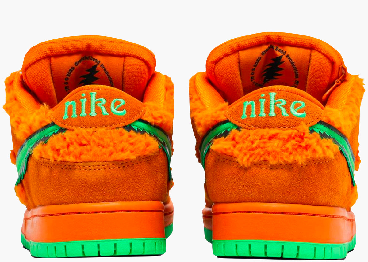 Nike Dunk Sb Low Grateful Dead Bears Orange