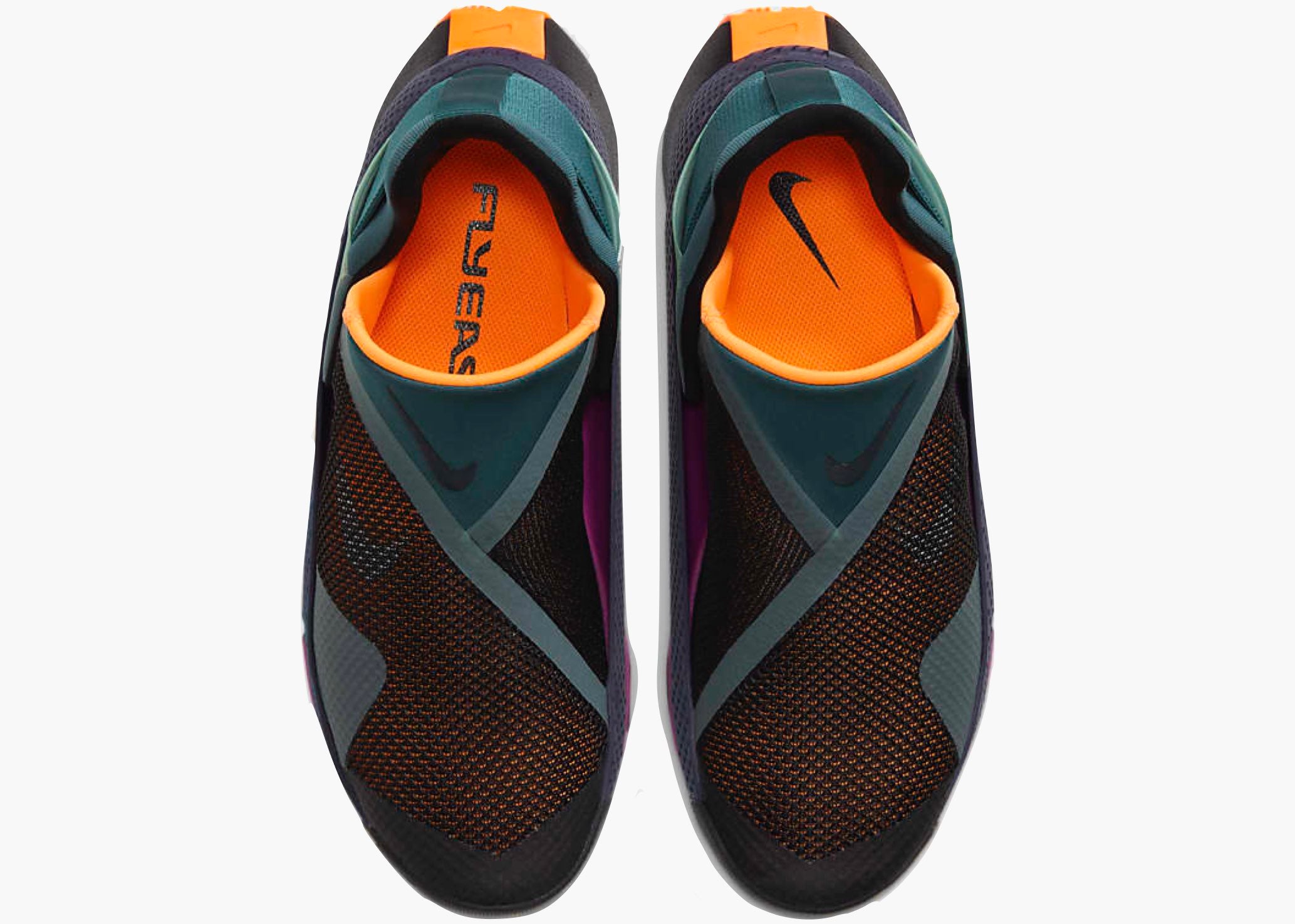 Nike Go FlyEase Turquoise dynamique