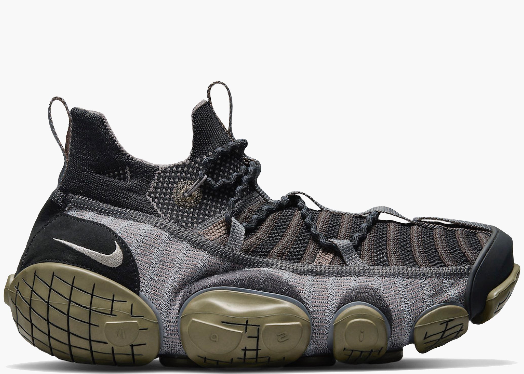 Nike ISPA Link Black Medium Olive CN2269-003 Hype Clothinga Limited Edition