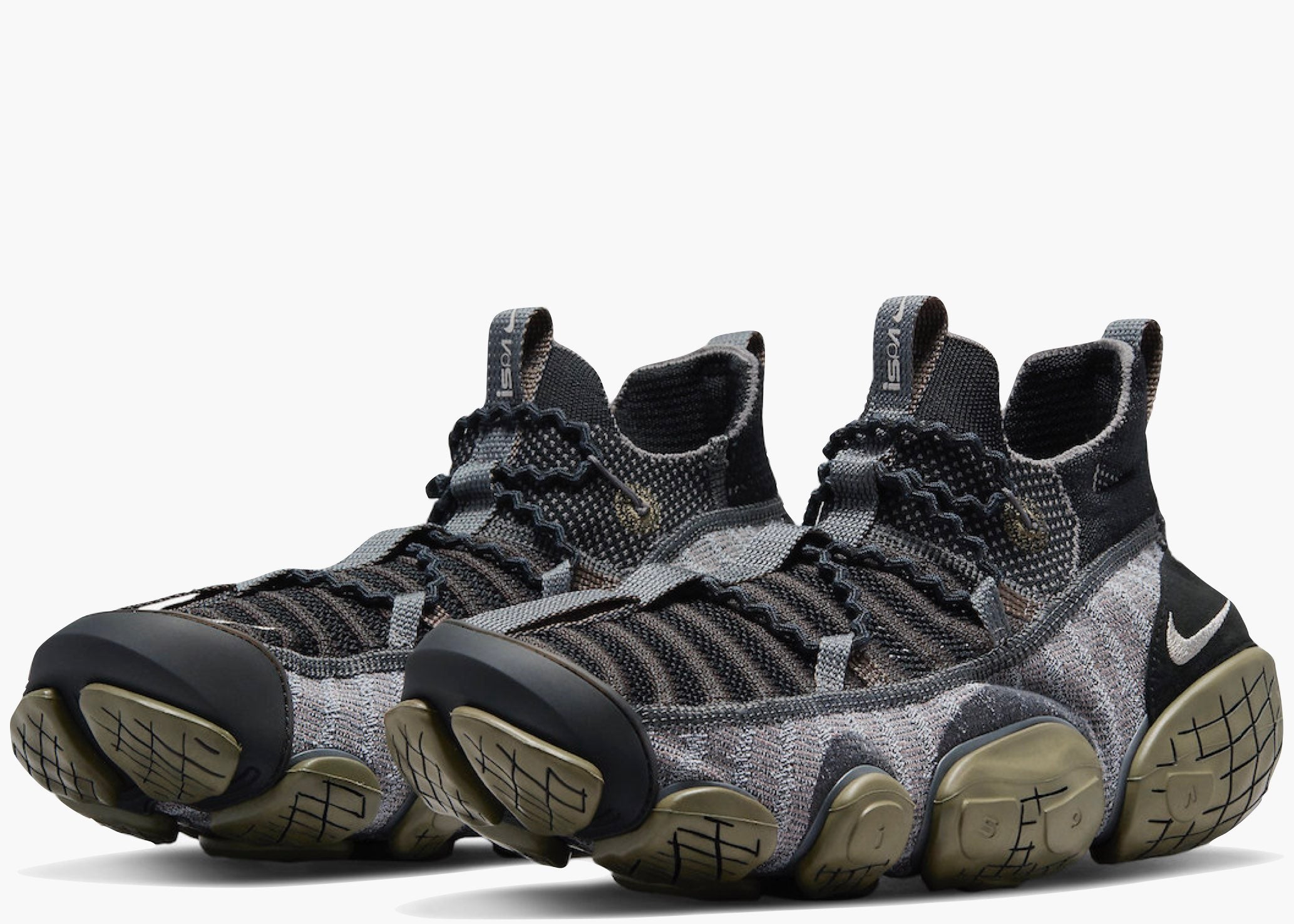 Nike ISPA Link Black Medium Olive CN2269-003 Hype Clothinga Limited Edition