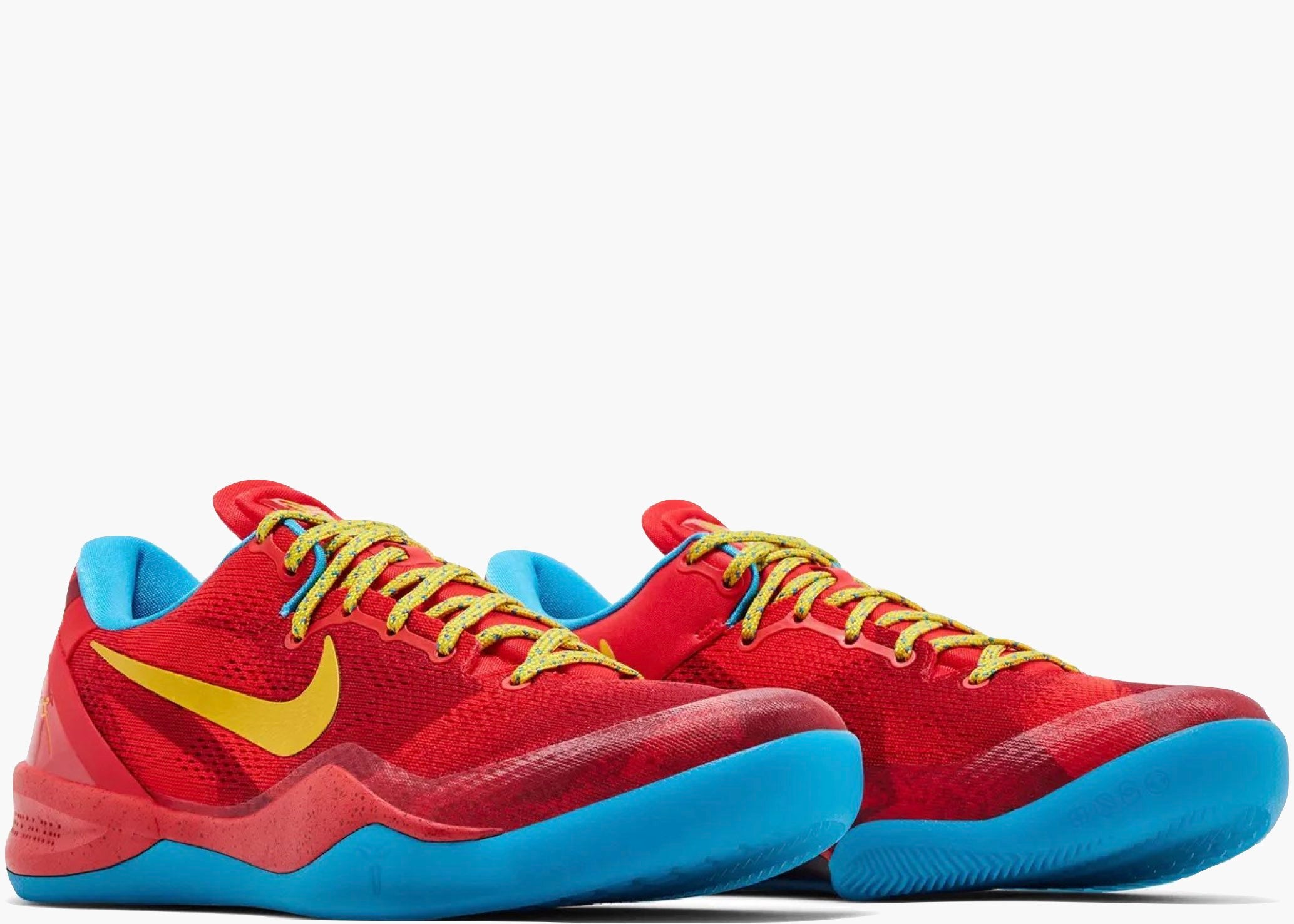 Nike Kobe VIII Protro Light Crimson Vivid Blue Bright Citron IM0594-600 Hype Clothinga Limited Edition 
