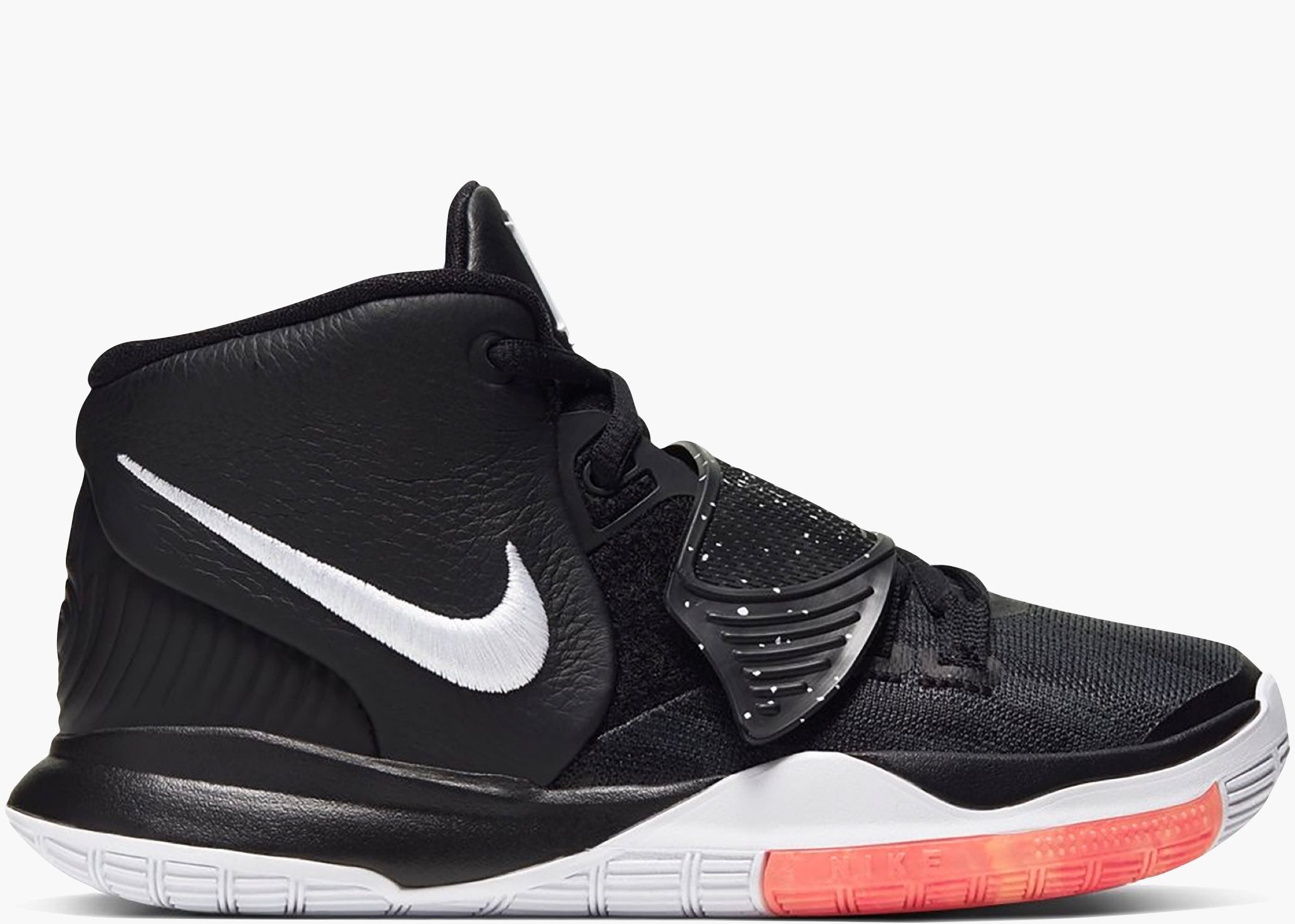 Nike Kyrie 6 Jet Black White (PS) BQ5600-001 Hype Clothinga