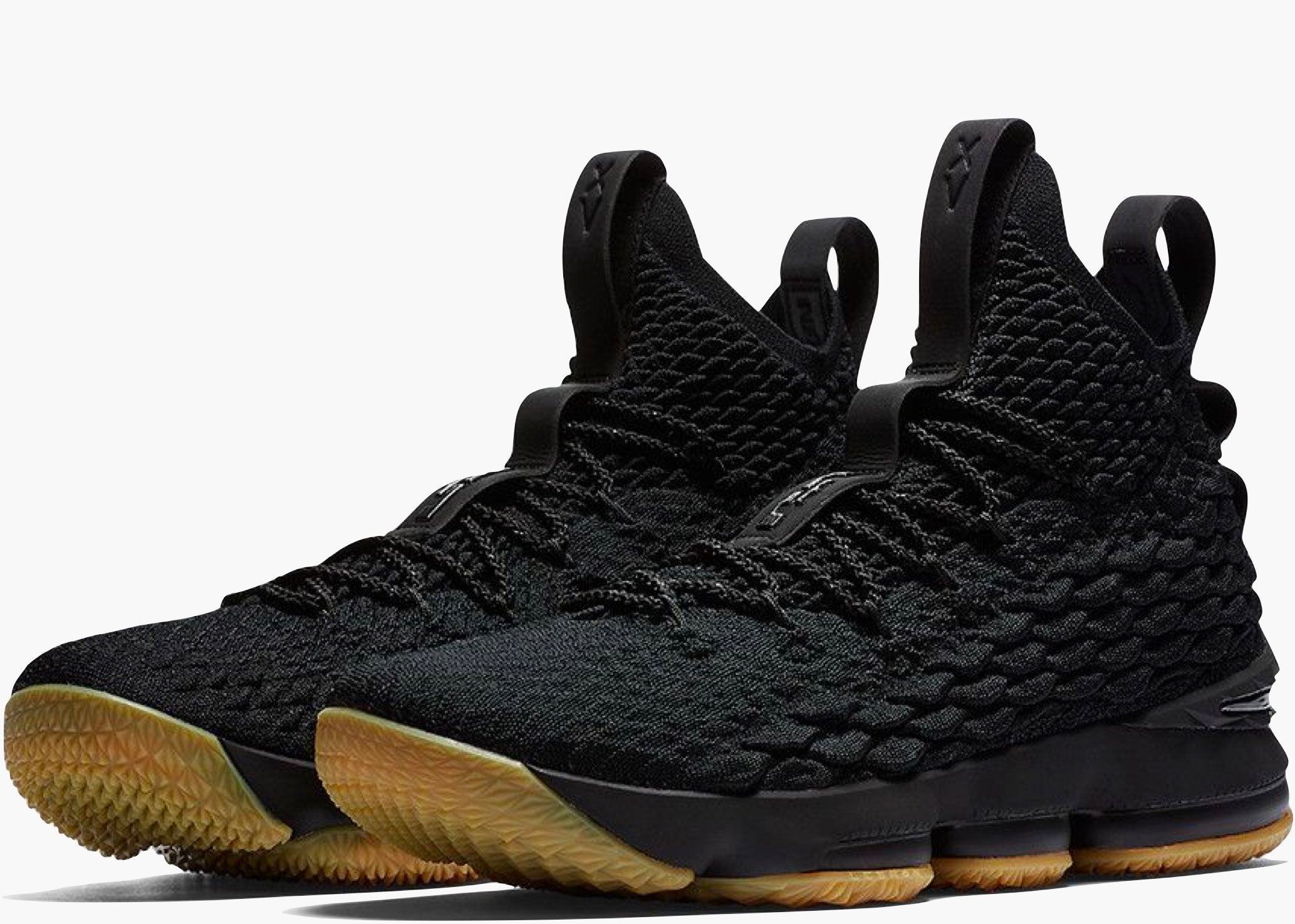 Nike Lebron 15 Black Gum (gs) 922811-001 Hype Clothinga