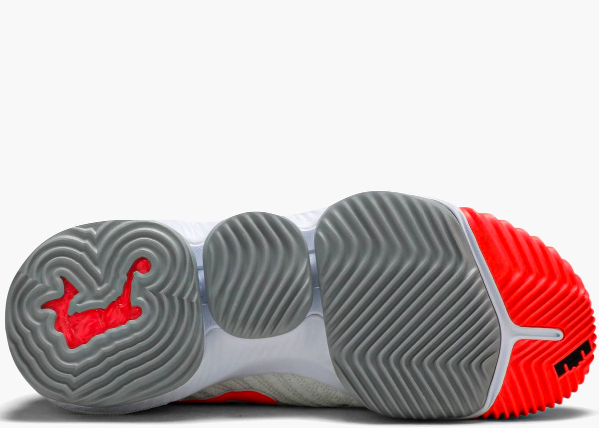 Nike Lebron 16 White Hot Lava CI1521-100 Hype Clothinga