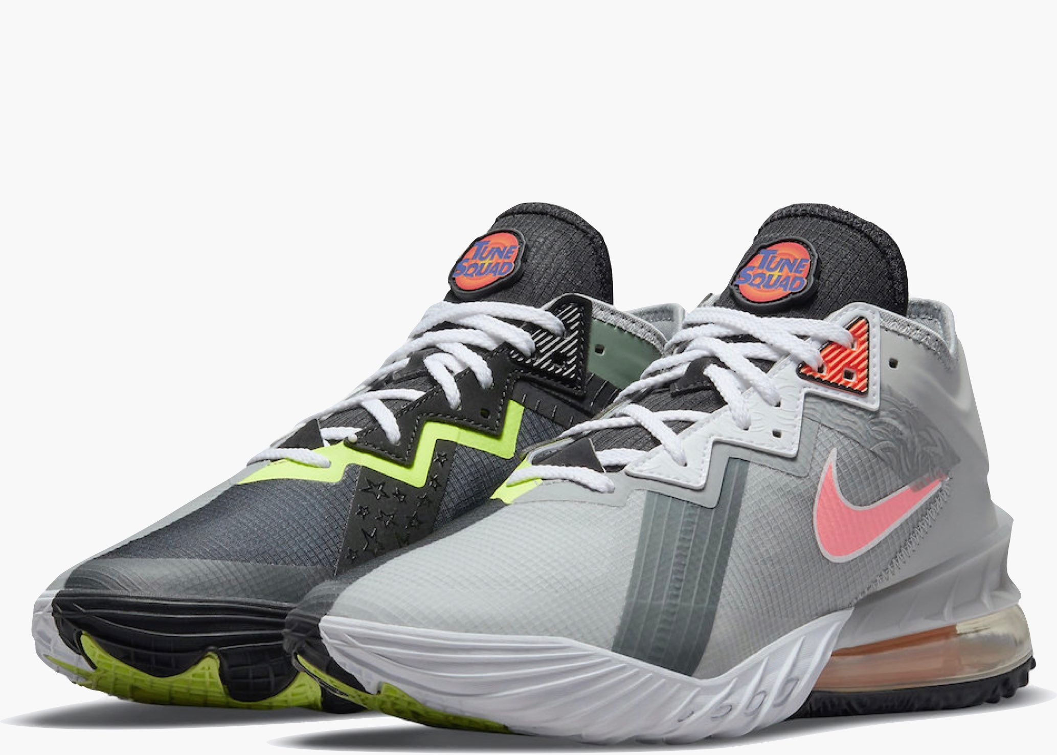 Nike Lebron 18 Low Bugs vs Marvin Space Jam

