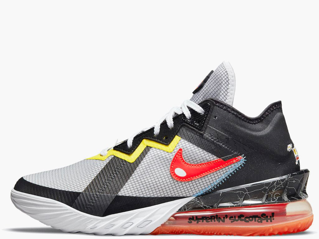 Nike Lebron 18 Low Sylvester vs Tweety Space Jam Hype Clothinga