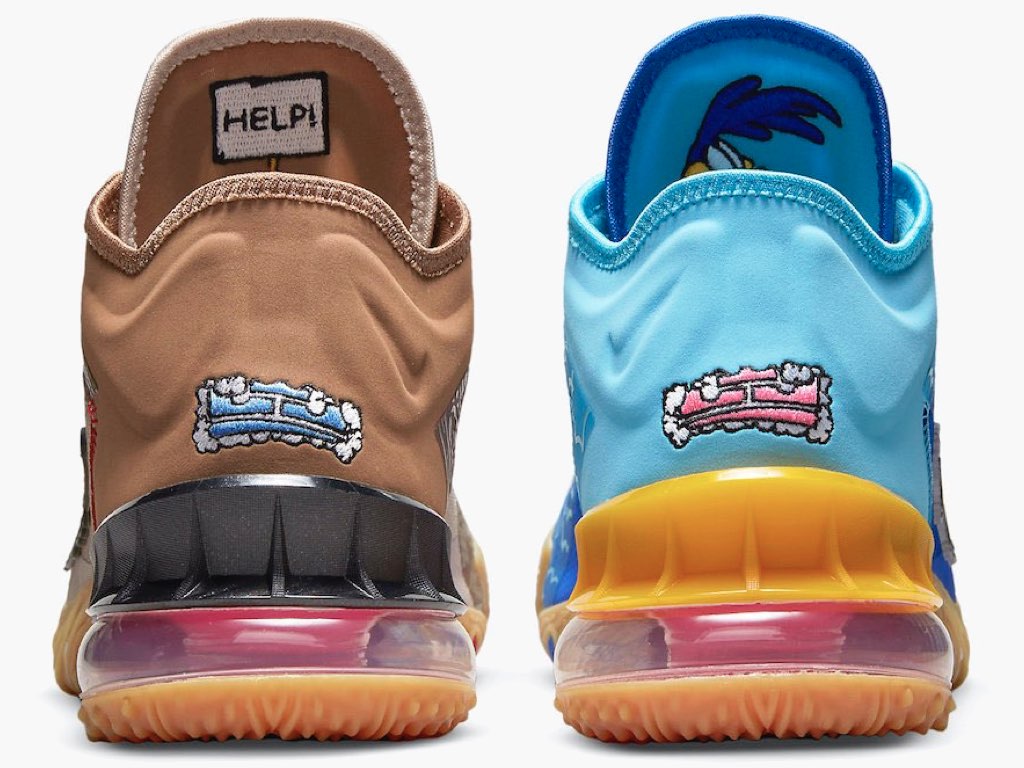 Nike Lebron 18 Low Wile E. vs Roadrunner Space Jam (GS)