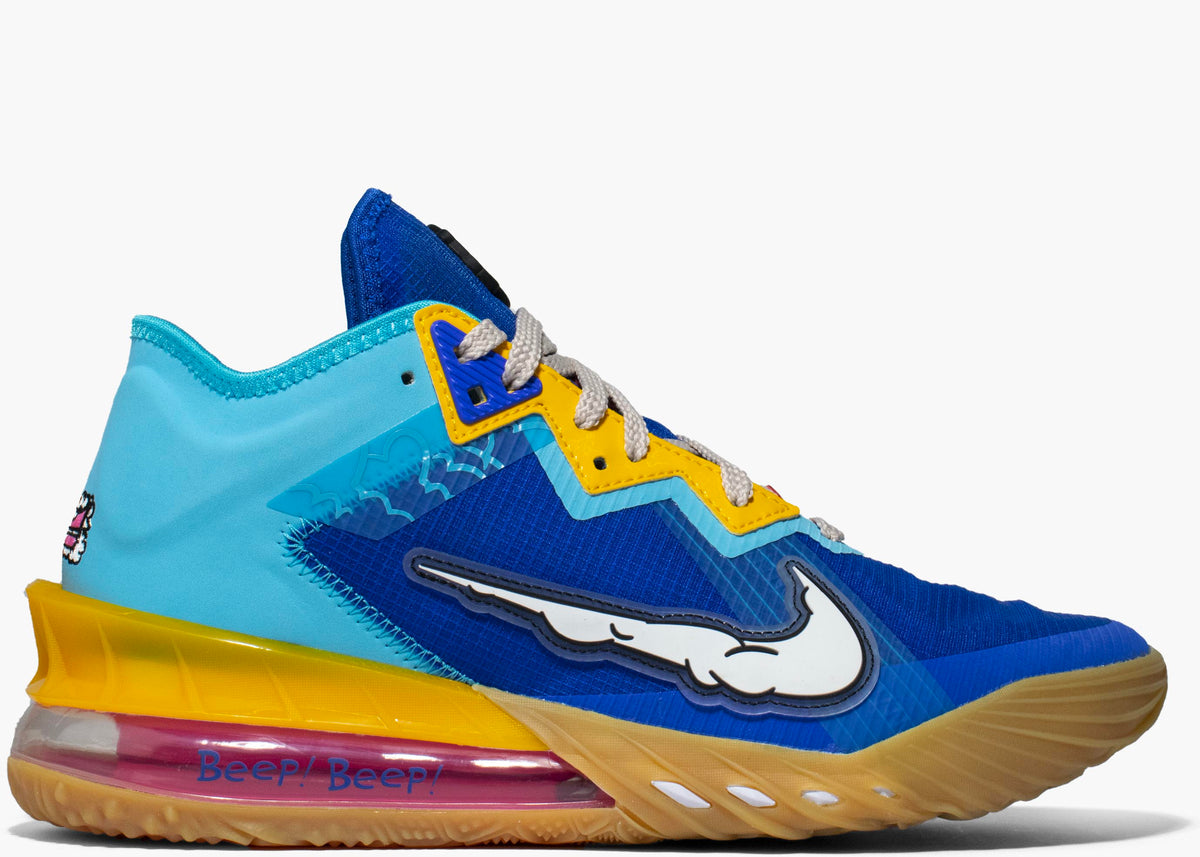 Nike Lebron 18 Low Wile E. vs Roadrunner Space Jam Hype Clothinga Limited Edition