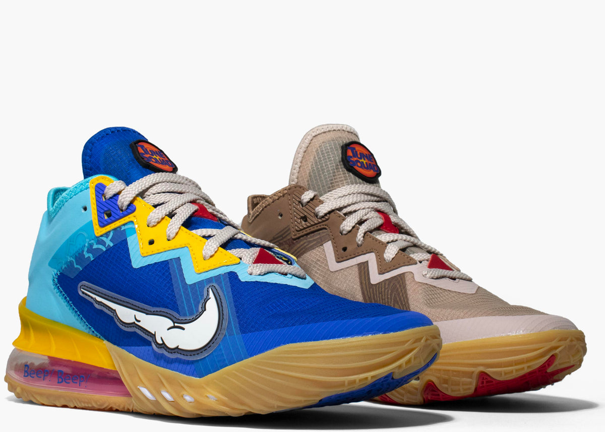 Nike Lebron 18 Low Wile E. vs Roadrunner Space Jam Hype Clothinga Limited Edition