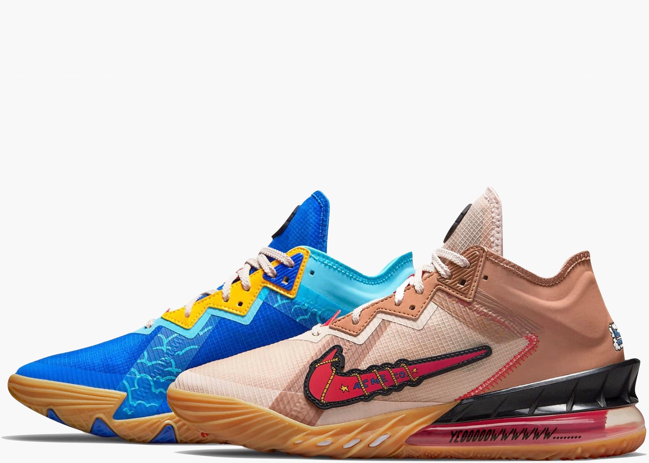 Nike Lebron 18 Low Xbox Controller Set Wile E. vs Roadrunner Space Jam