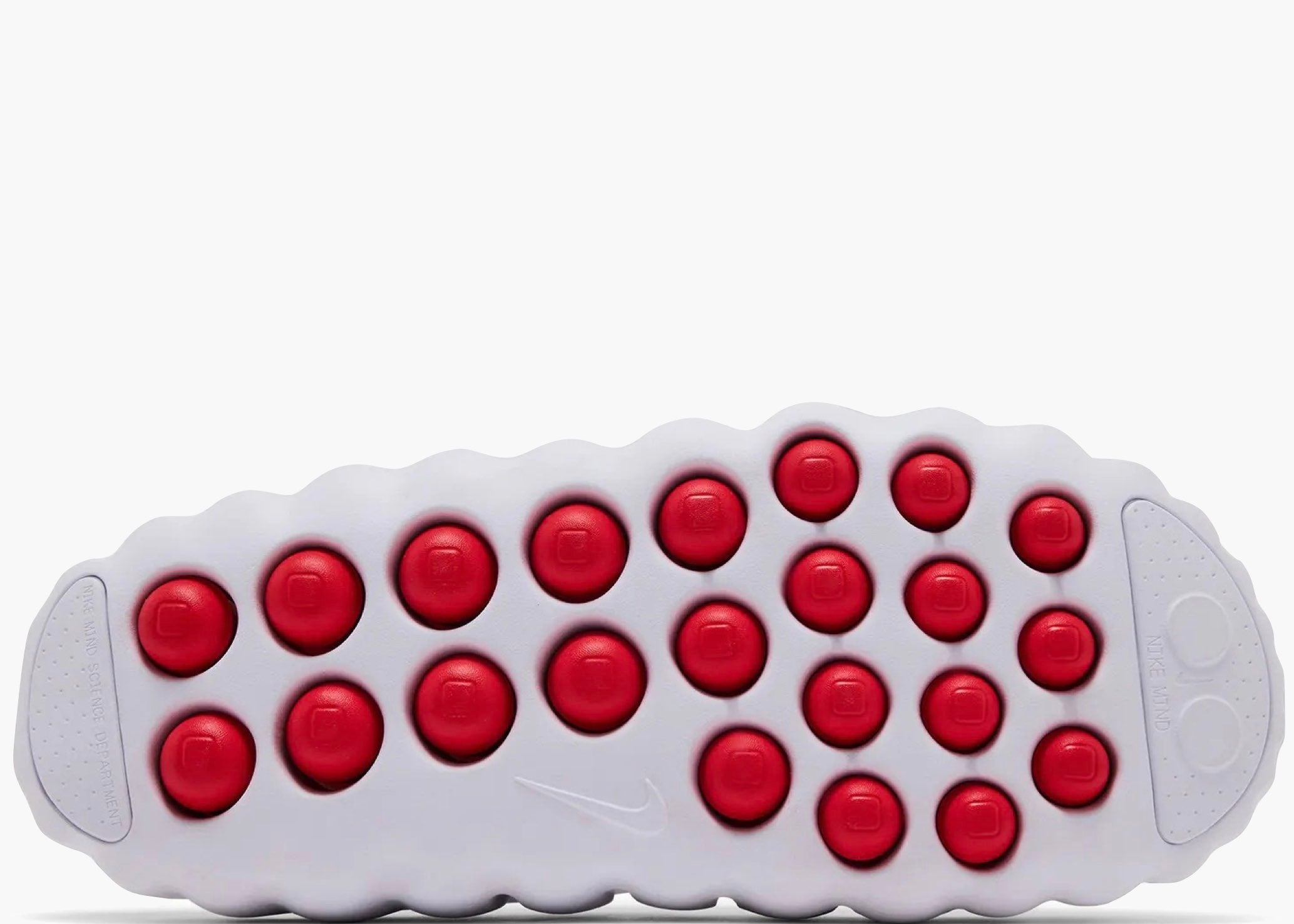 Nike Mind 001 Slide White Speed Red  HQ4307-101 Hype Clothinga Limited Edition.