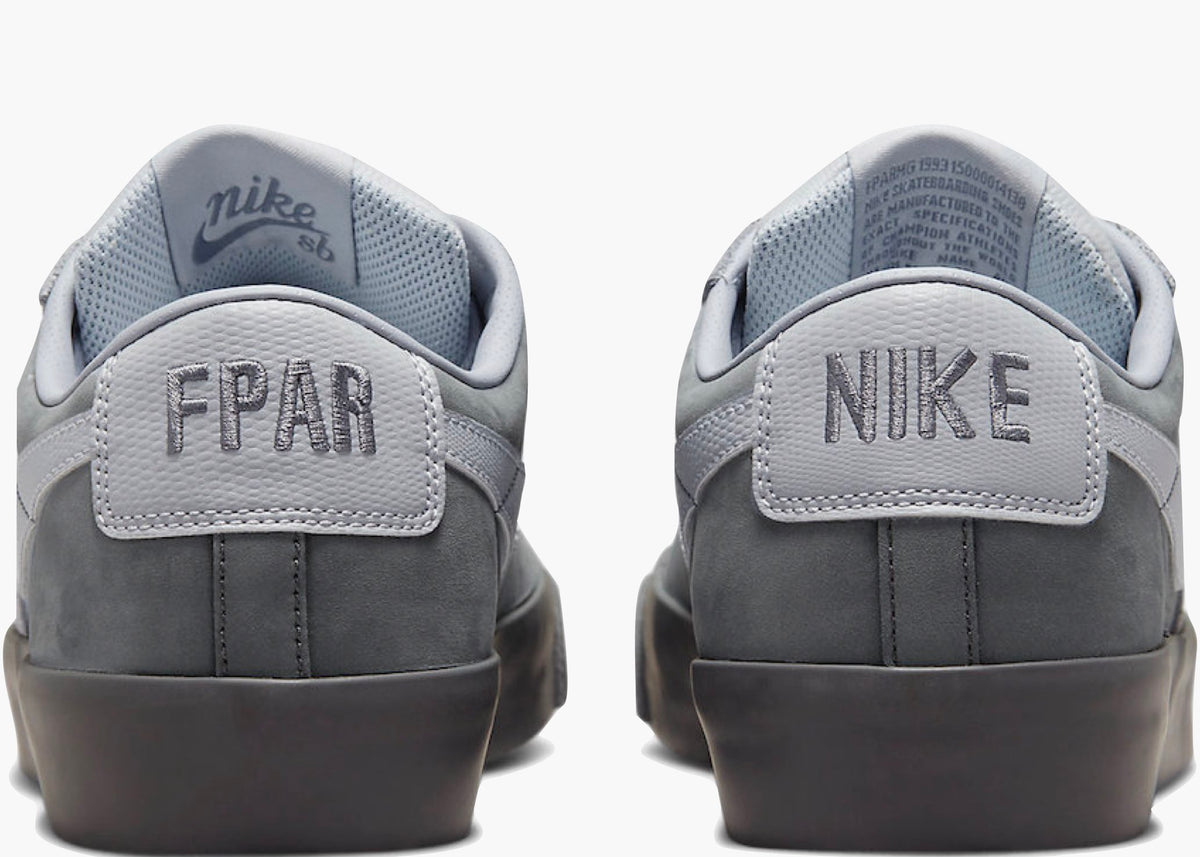 Nike SB Blazer Low FPAR Cool Grey Hype Clothinga Limited Edition