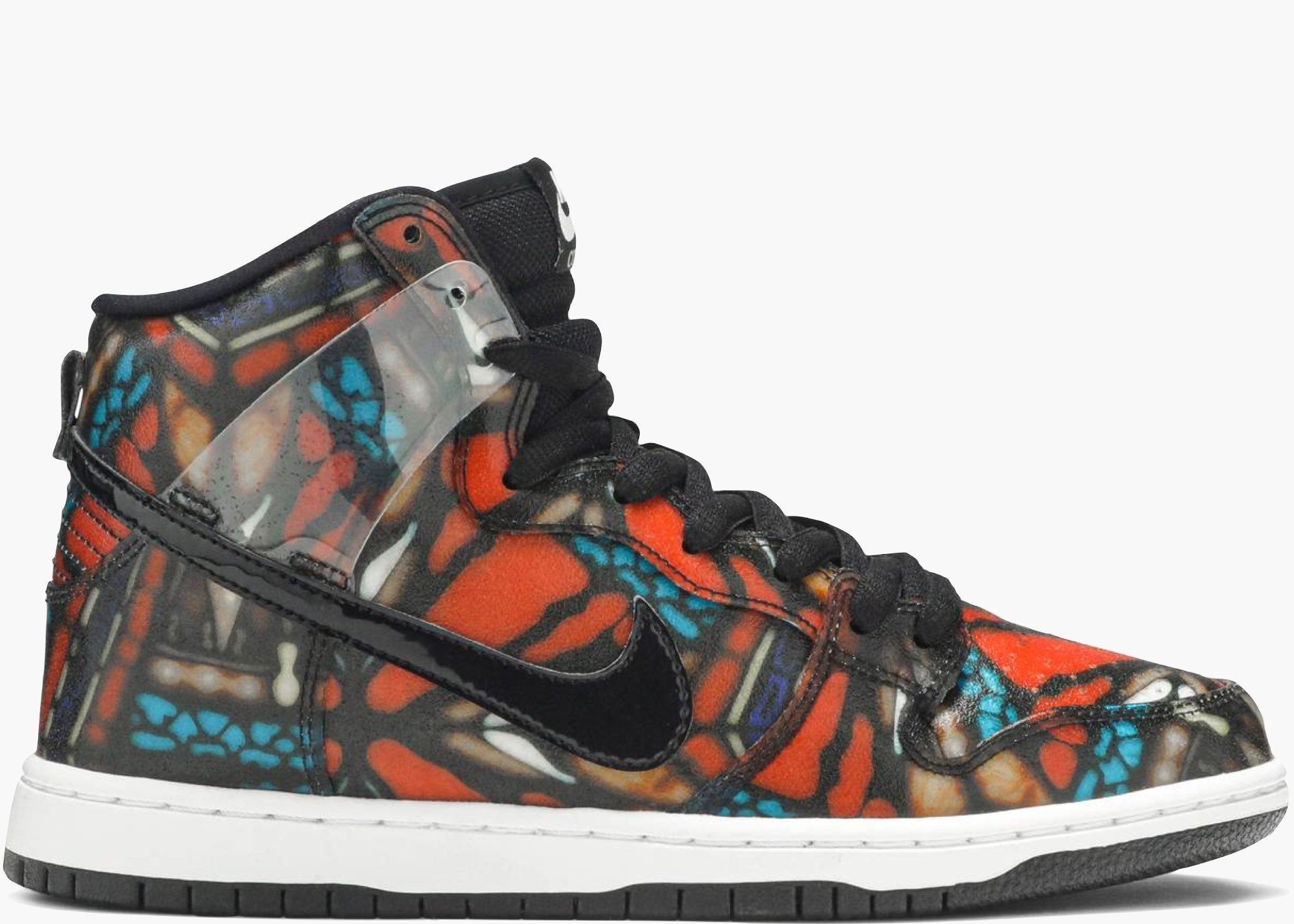 Nike SB Dunk High Cncpts "stained Glass" 313171-606 Hype Clothinga