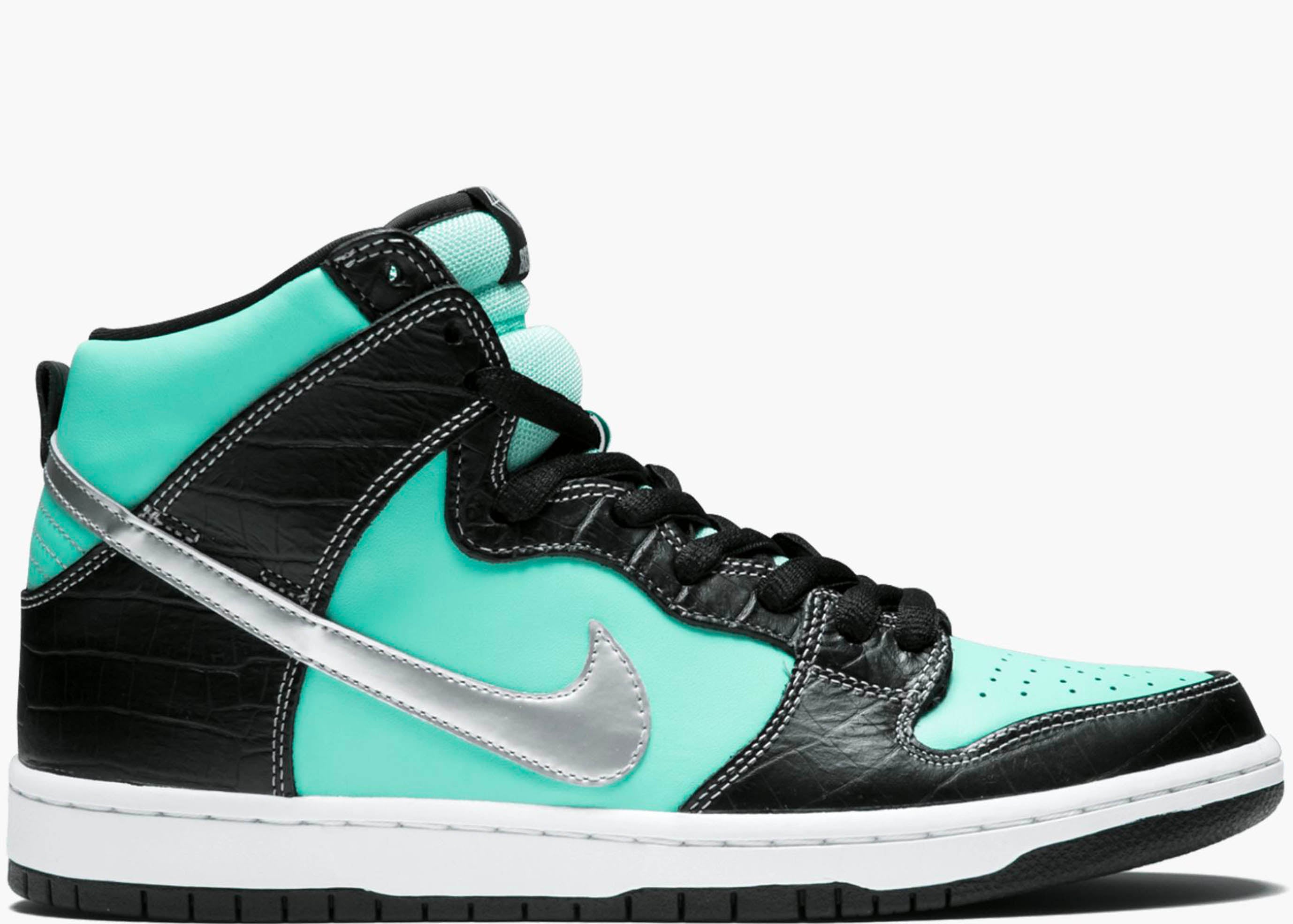 Nike SB Dunk High Diamond Tiffany 653599-400 Hype Clothinga Limited Edition