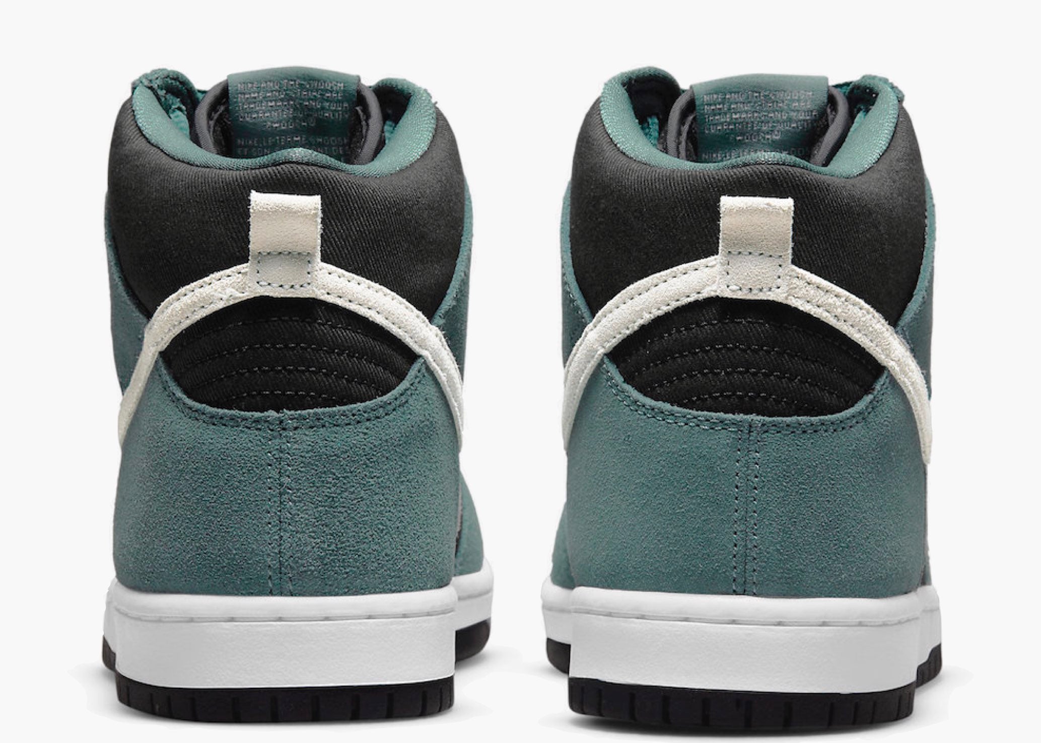 Nike SB Dunk High Green Suede Hype Clothinga .