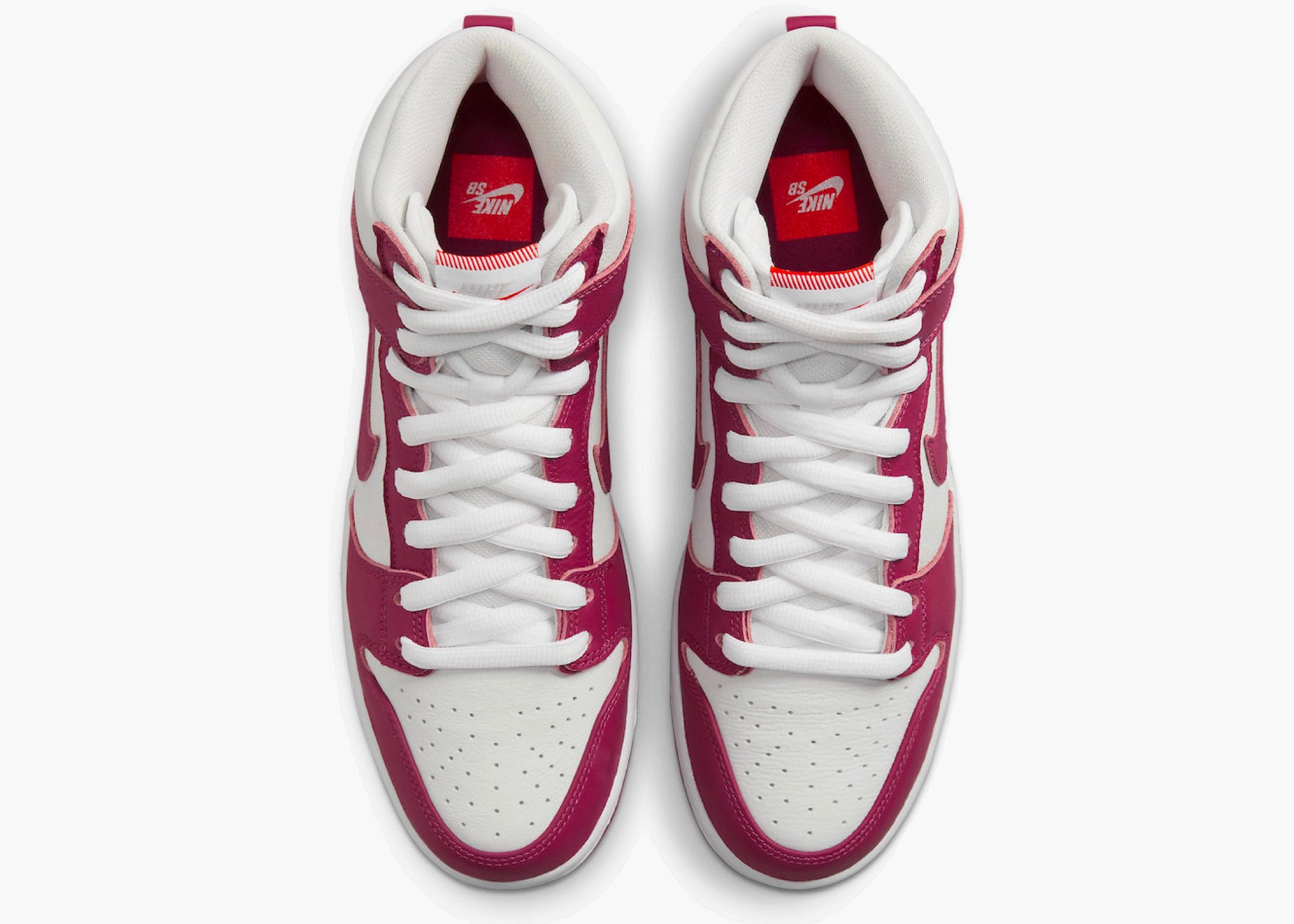 Nike SB Dunk High Orange Label Sweet Beet DQ4485-600 Hype clothinga Limited Edition