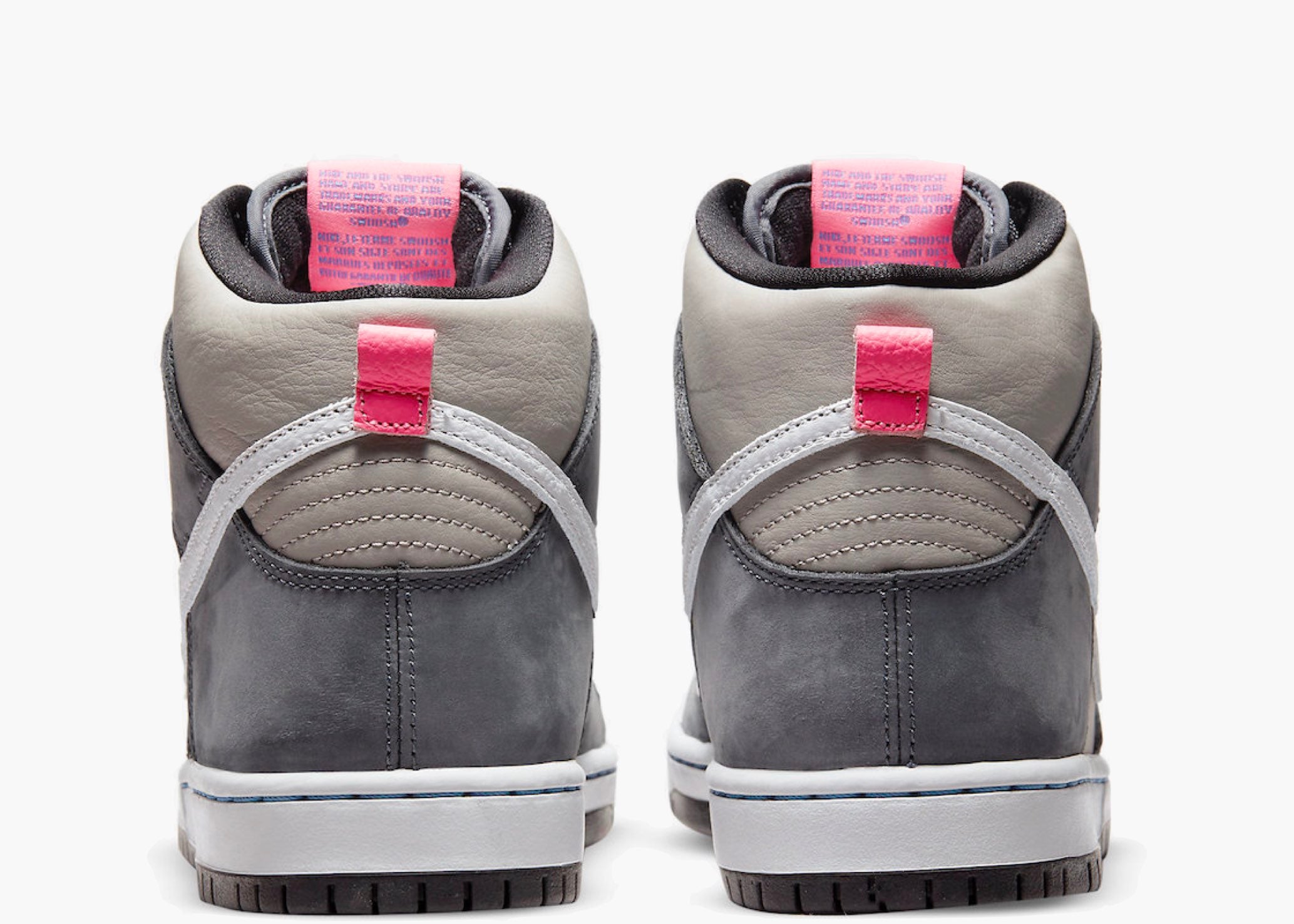 Nike SB Dunk High Pro Medium Grey Pink  DJ9800-001 Hype Clothinga Limited Edition