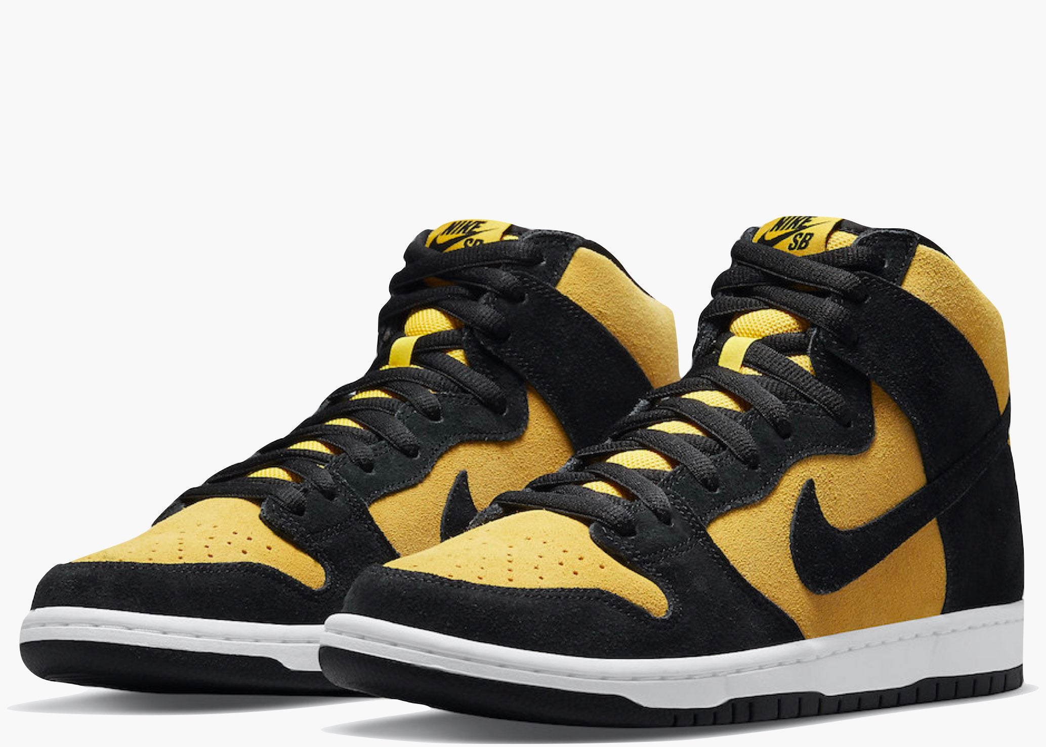 Nike SB Dunk High Pro Reverse Goldenrod Hype clothinga Limited Edition