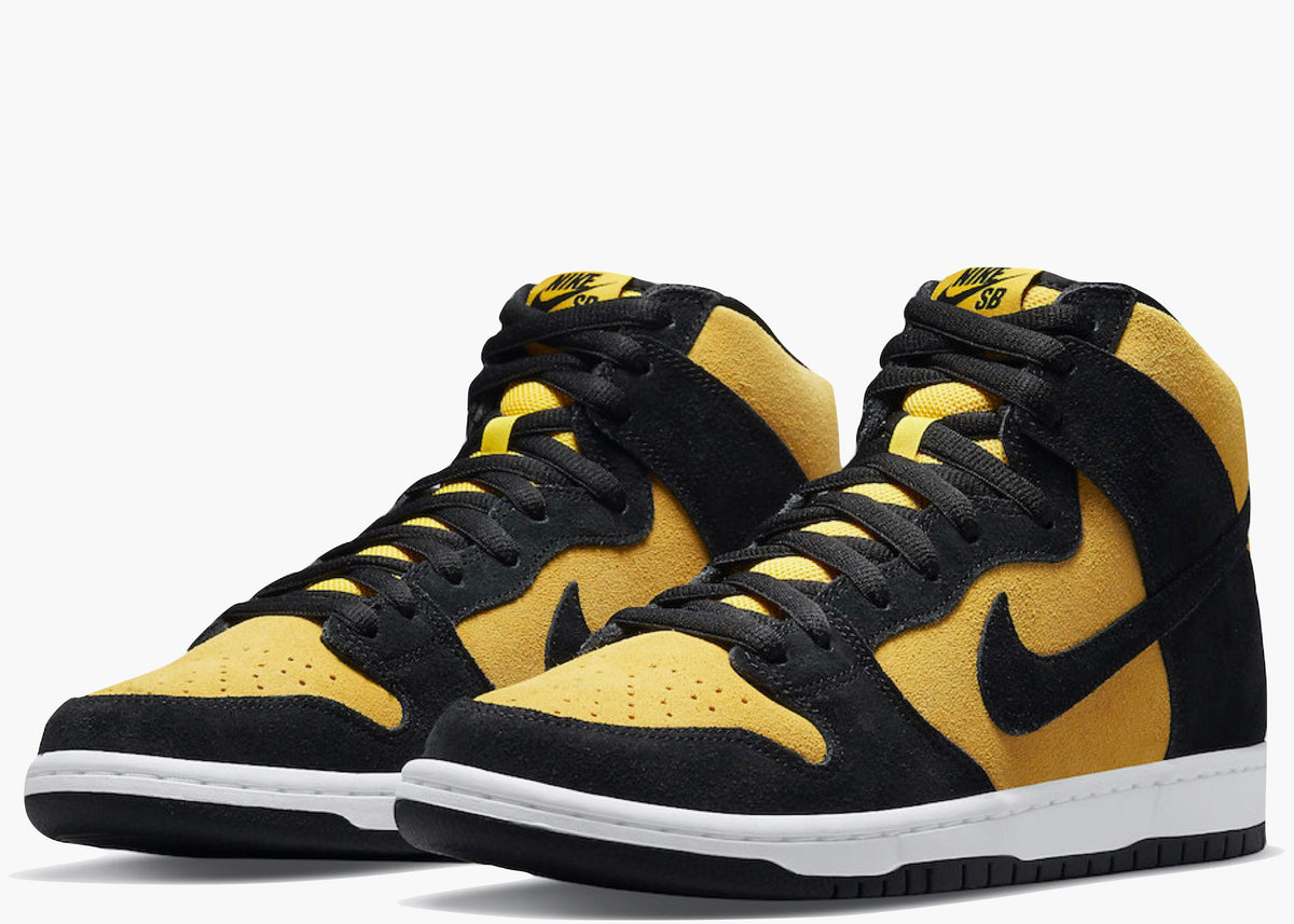Nike SB Dunk High Pro Reverse Goldenrod Hype clothinga Limited Edition