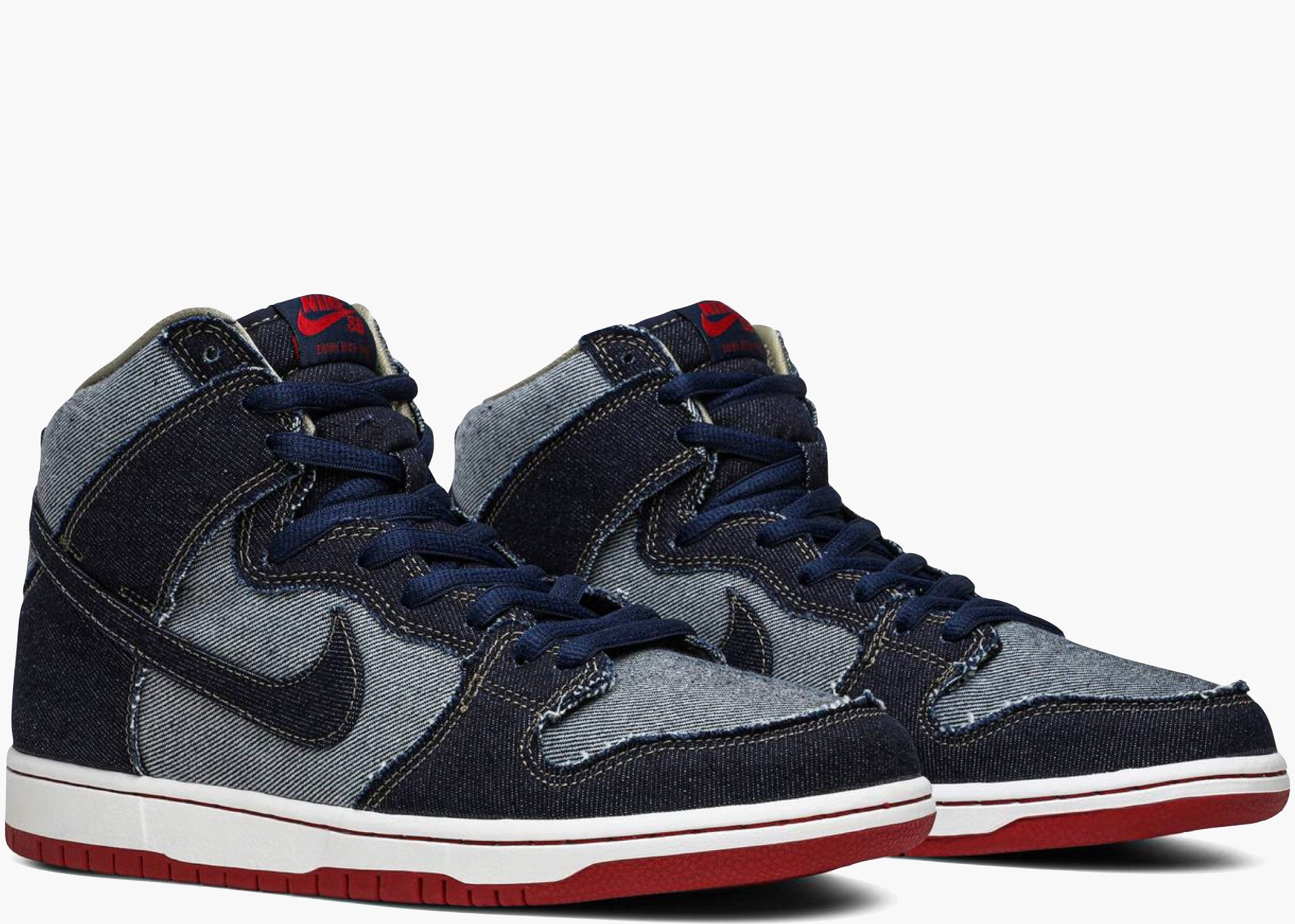 Nike SB Dunk High Reese Forbes Denim 881758-441 Hype Clothinga