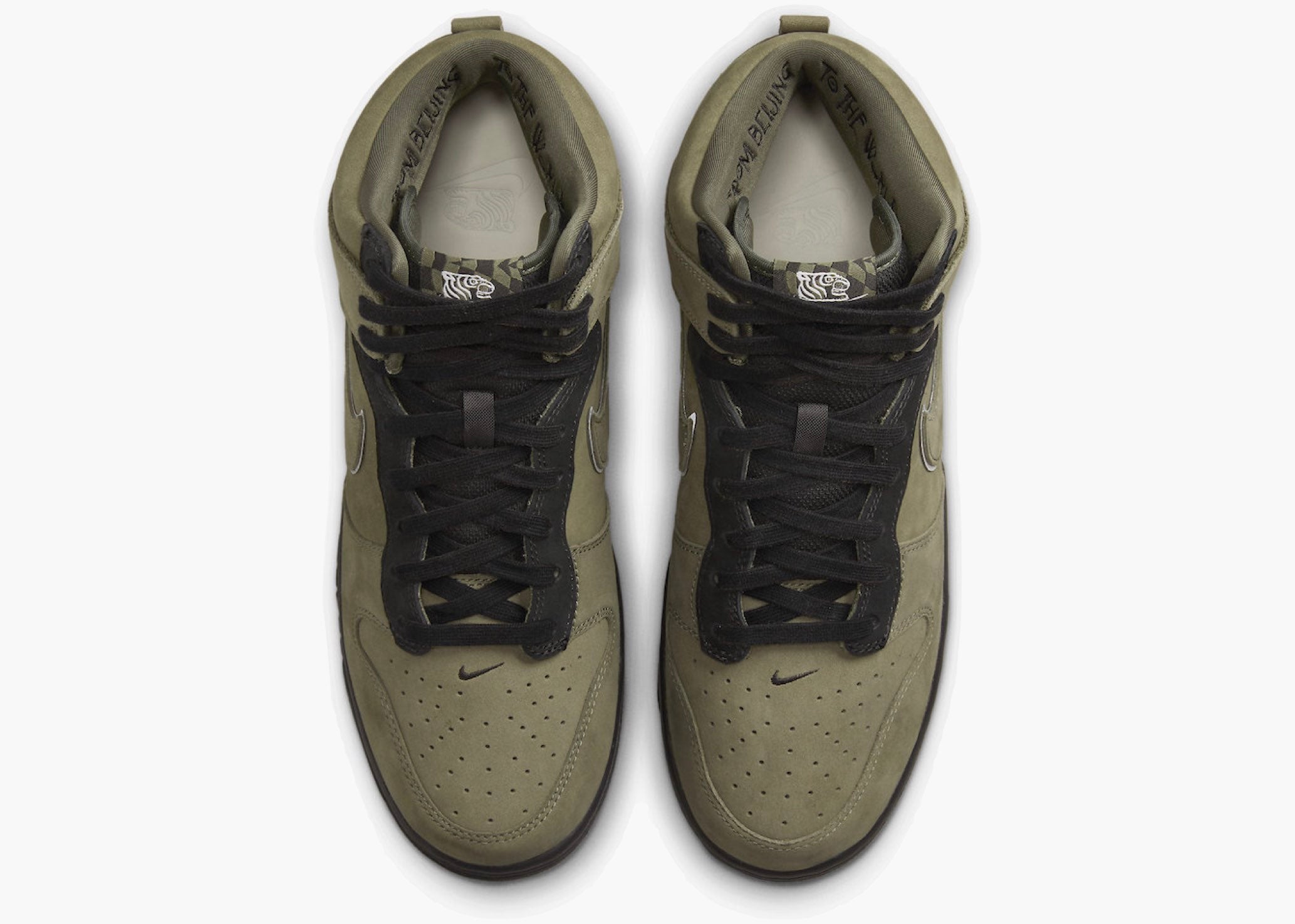 Nike SB Dunk High Soulgoods Olive Hype Clothinga Limited Edition