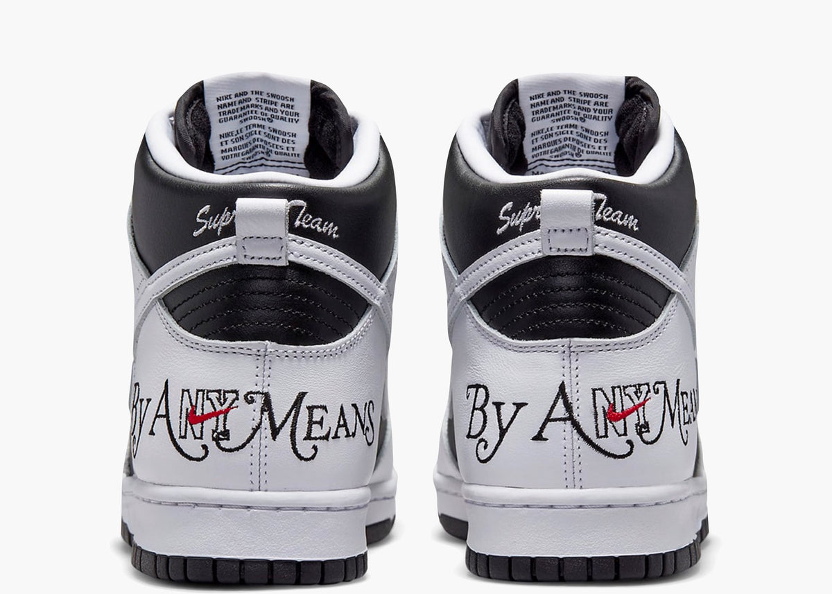 Nike SB Dunk High Supreme By Any Means Black Hype Clothinga Limited Edition