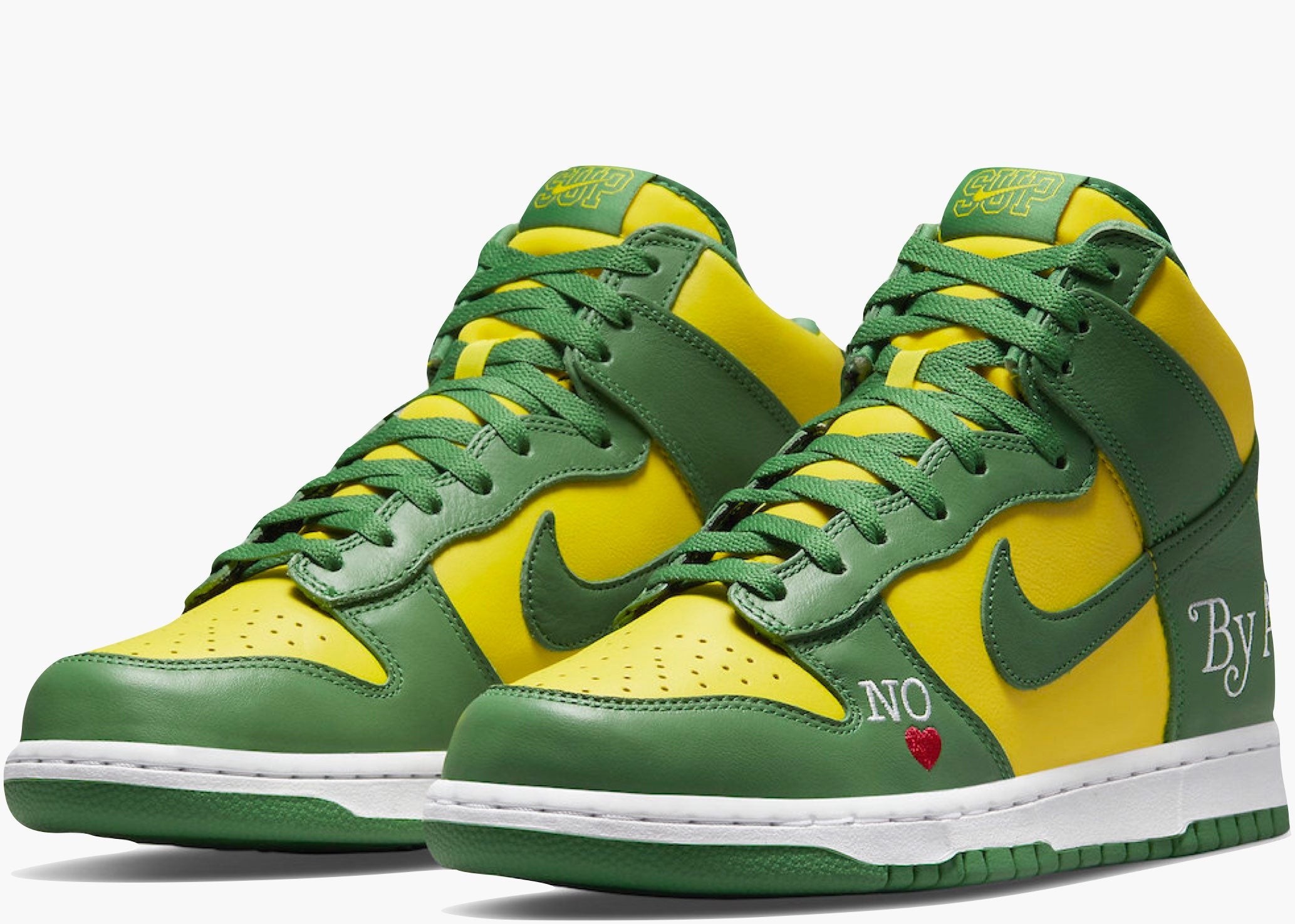 Nike SB Dunk High Supreme By Any Means Brazil Hype Clothinga Limited Edition