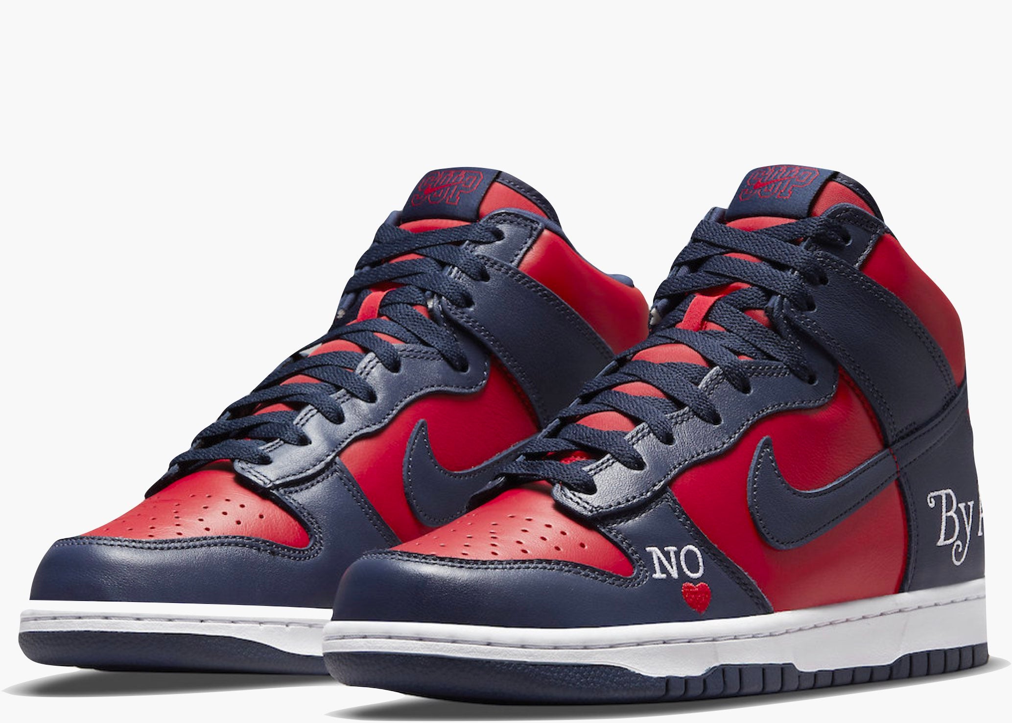 Nike SB Dunk High Supreme By Any Means Navy Hype Clothinga Limited Edition
