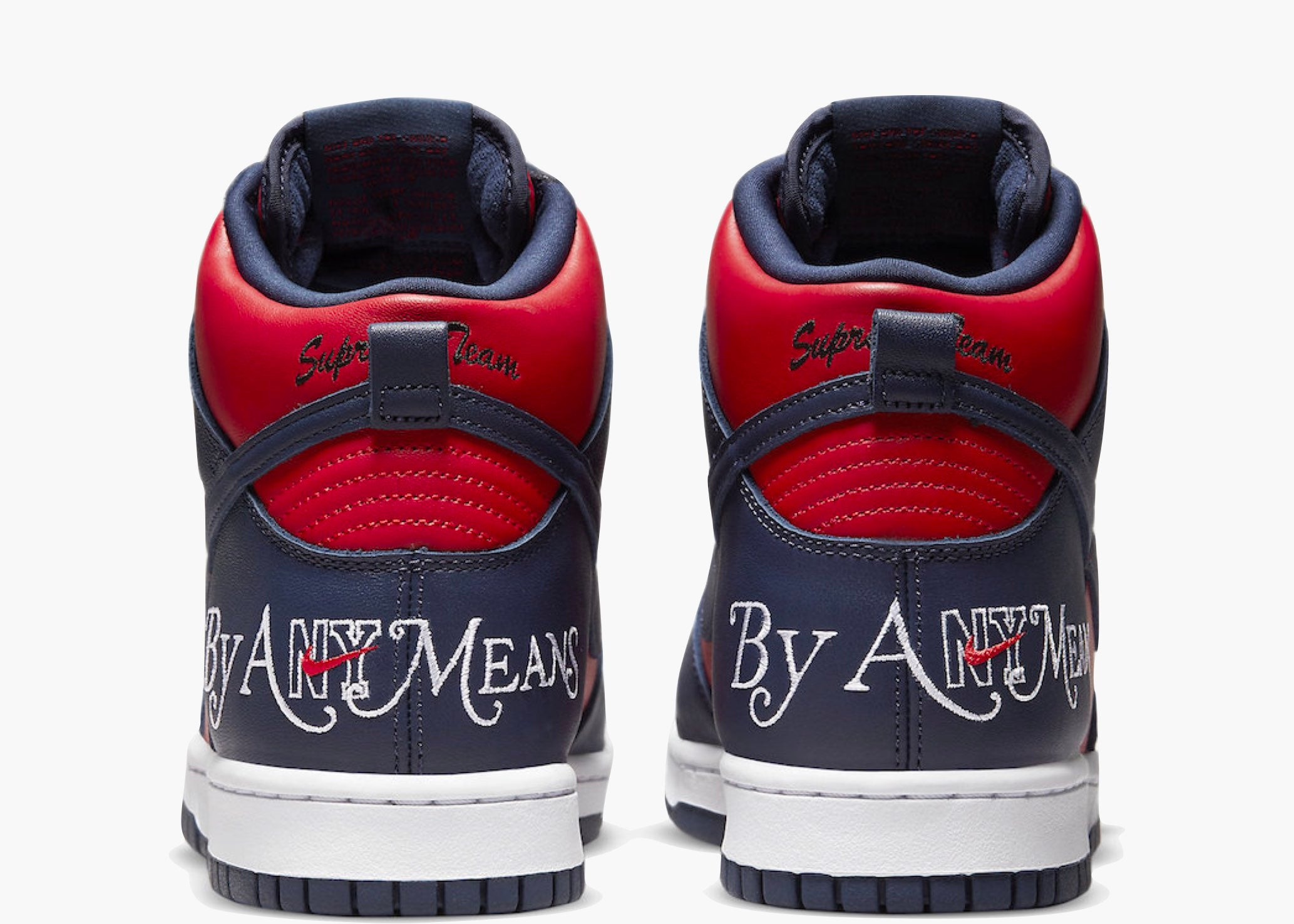 Nike SB Dunk High Supreme By Any Means Navy Hype Clothinga Limited Edition