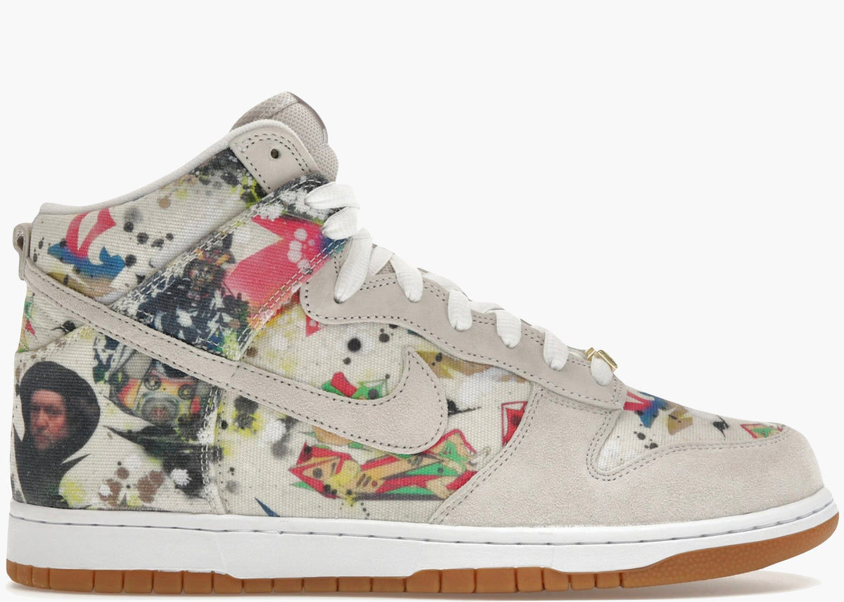 Nike SB Dunk High Supreme Rammellzee FD8779-100 Hype Clothinga Limited Edition