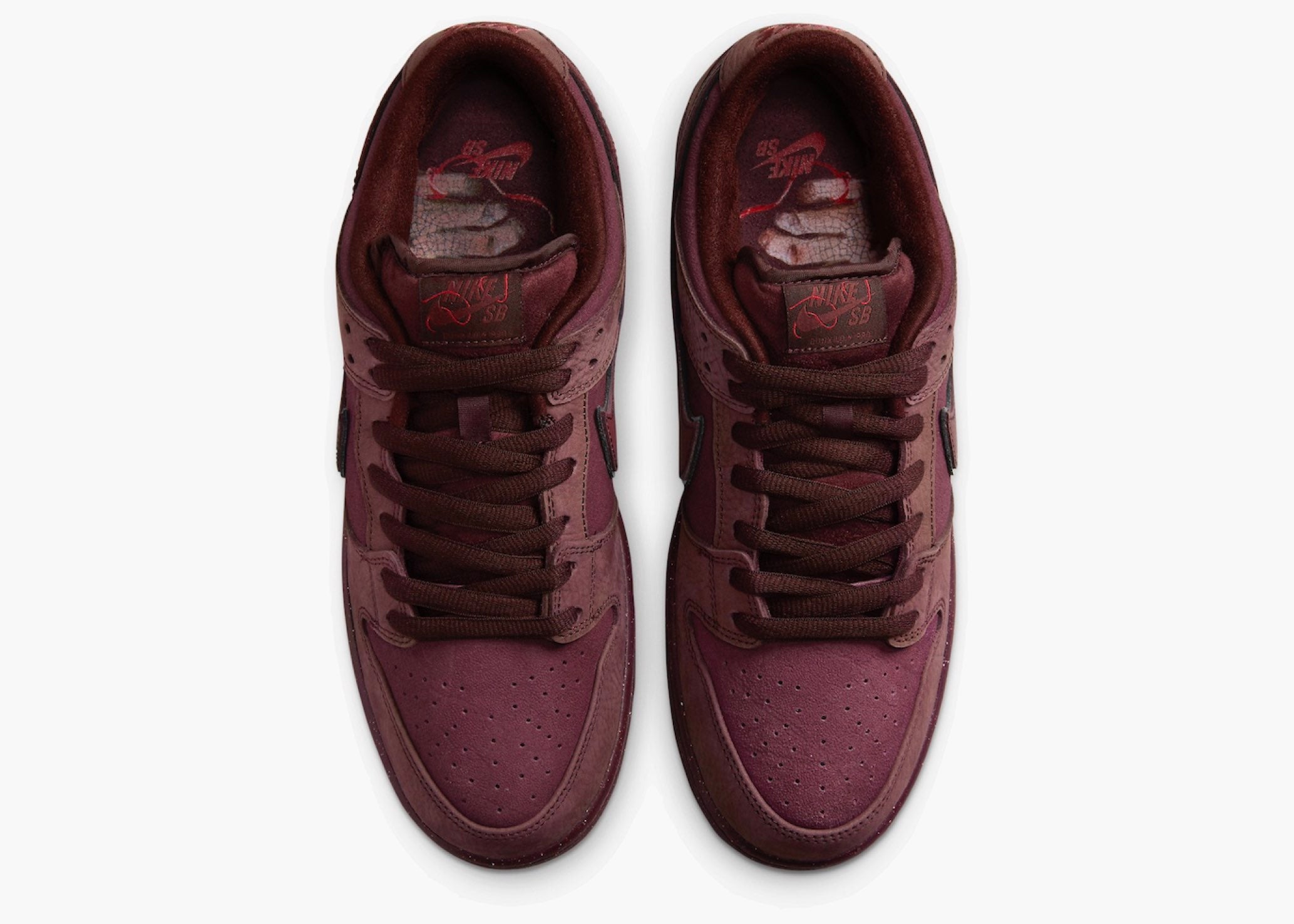 Nike SB Dunk Low City Of Love Burgundy Crush FN0619-600 Hype Clothinga Limited Edition