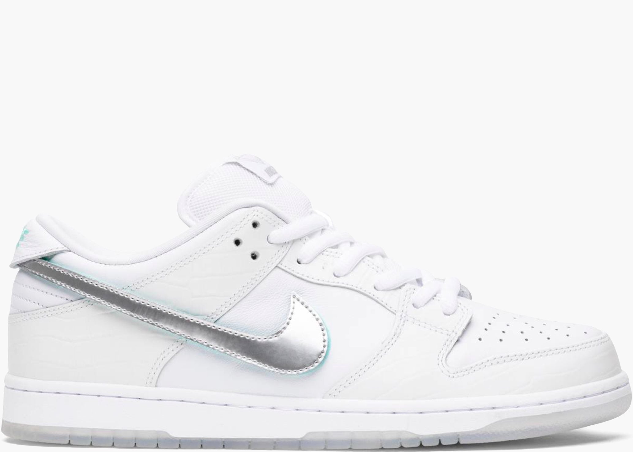 Nike SB Dunk Low Diamond Supply Co White Diamond BV1310-100 Hype Clothinga