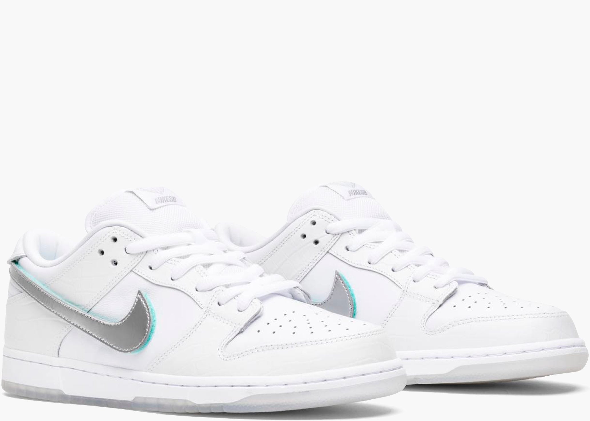 Nike SB Dunk Low Diamond Supply Co White Diamond BV1310-100 Hype Clothinga