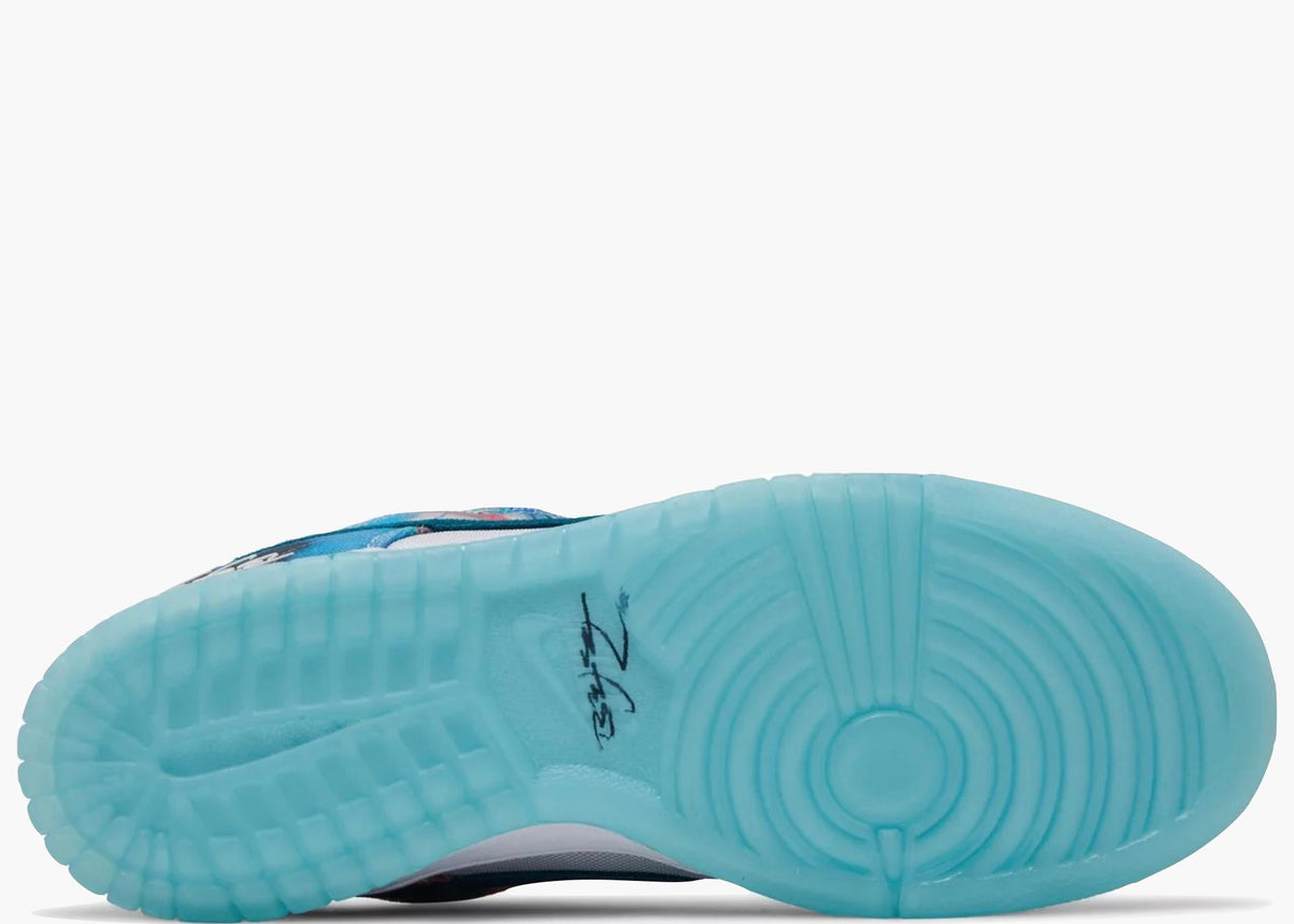 Nike SB Dunk Low Futura Laboratories Bleached Aqua  HF6061-400 Hype Clothinga Limited Edition