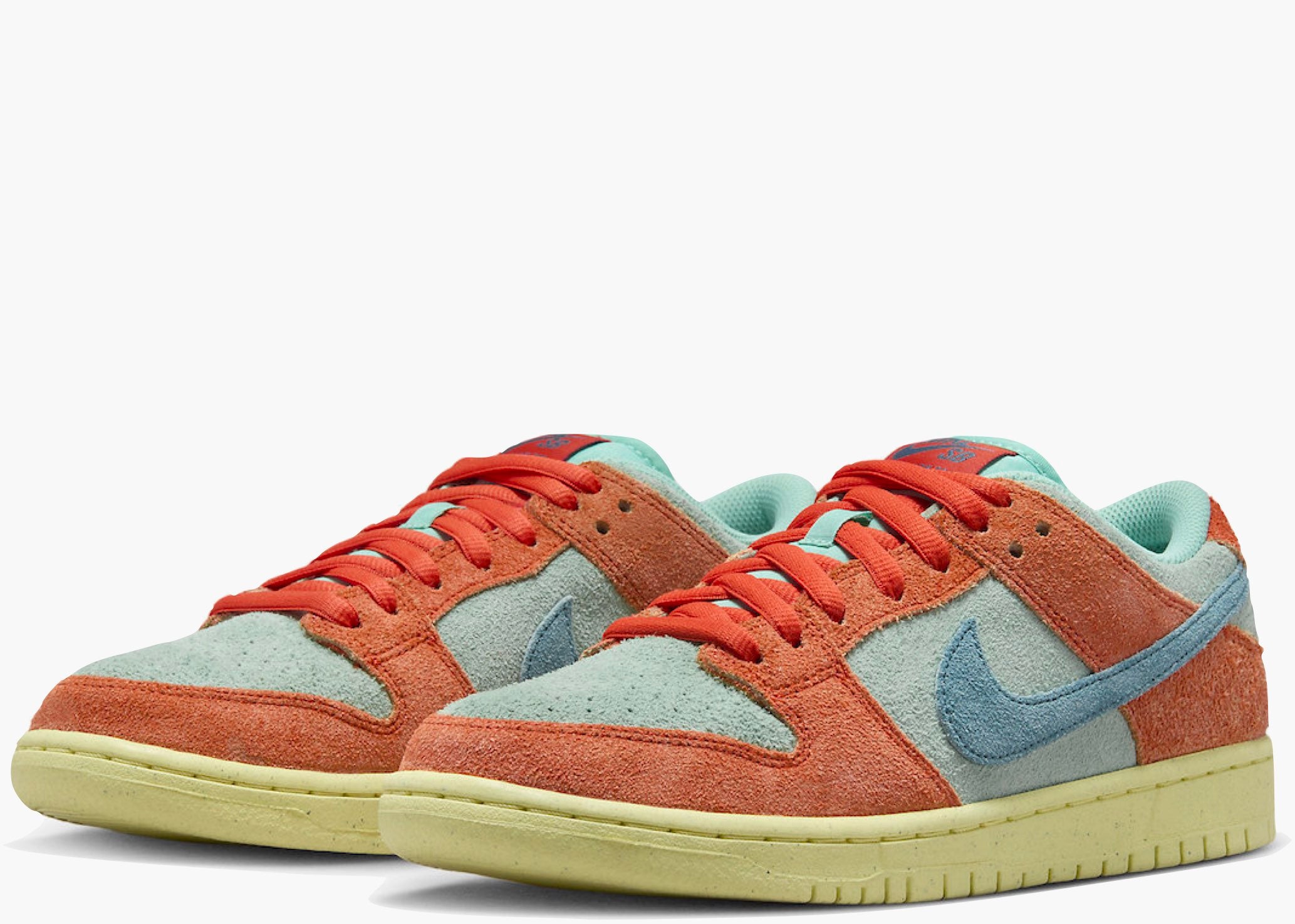 Nike SB Dunk Low Orange Emerald Rise  DV5429-800 Hype Clothinga Limited Edition