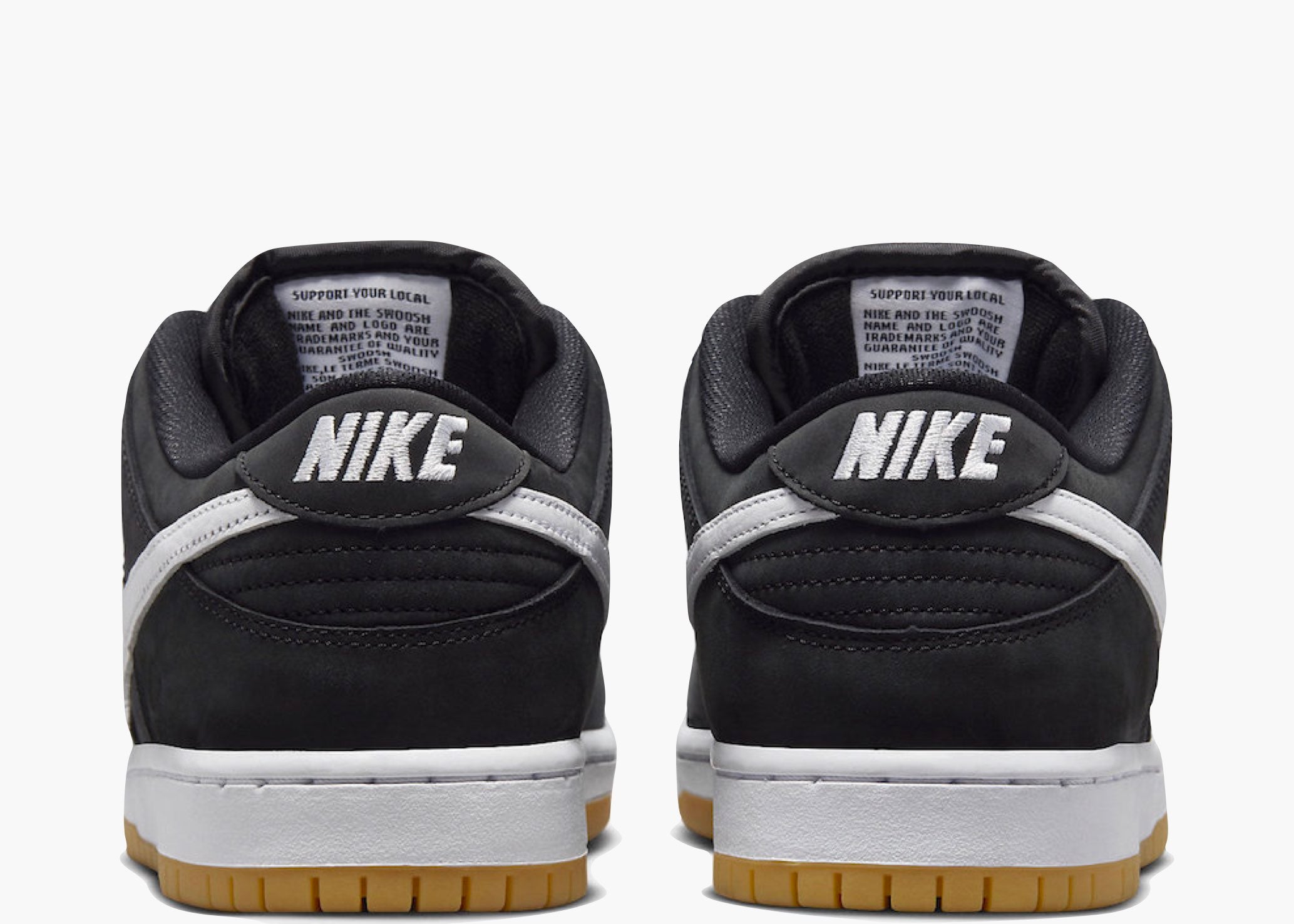 Nike SB Dunk Low Pro Black Gum Hype Clothinga Limited Edition