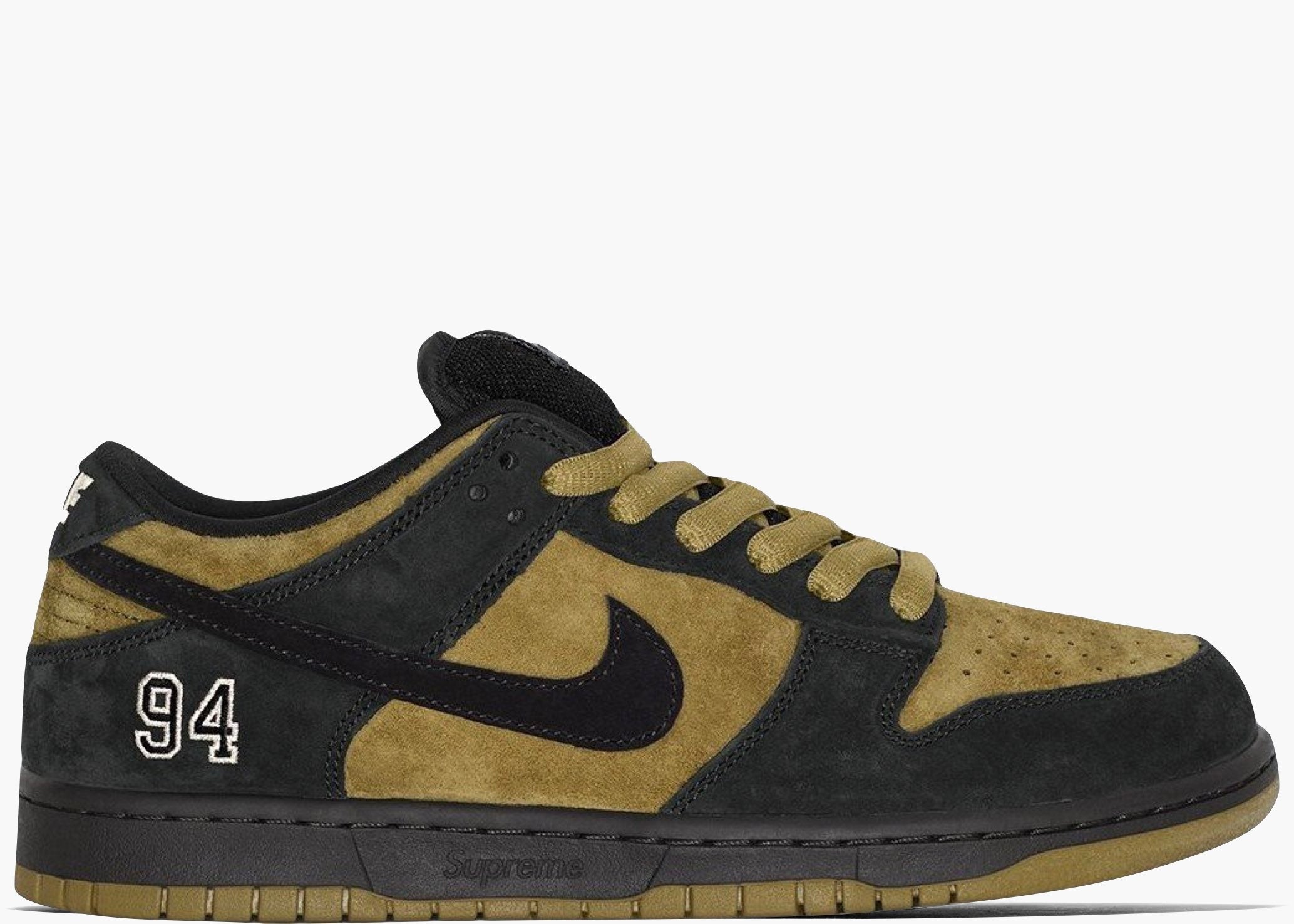Nike SB Dunk Low Supreme 94 Camper Green HQ8487-300 Hype Clothinga Limited Edition