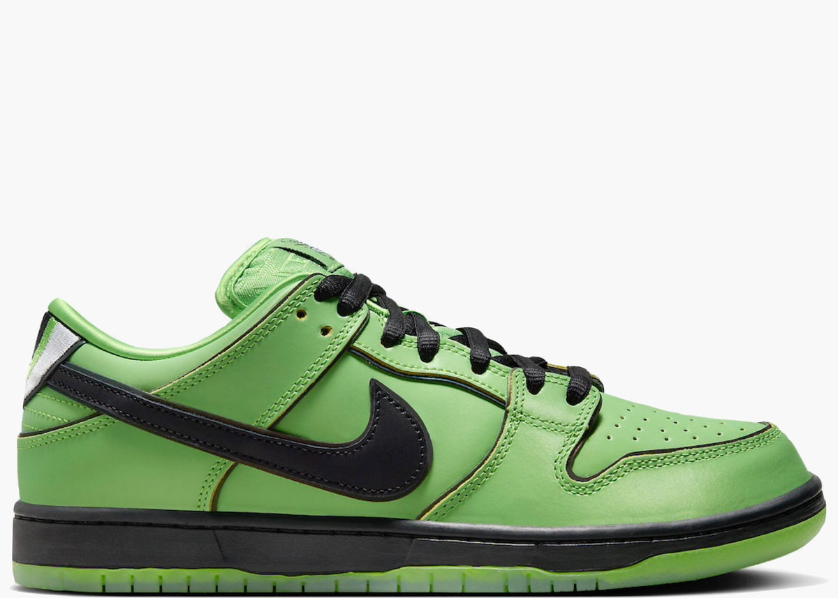 Nike SB Dunk Low The Powerpuff Girls Buttercup FZ8319-300 Hype Clothinga Limited Edition