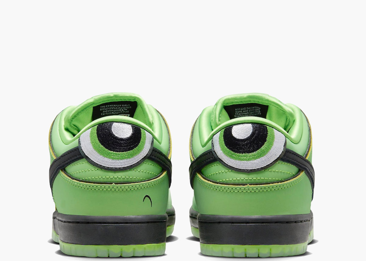 Nike SB Dunk Low The Powerpuff Girls Buttercup FZ8319-300 Hype Clothinga Limited Edition