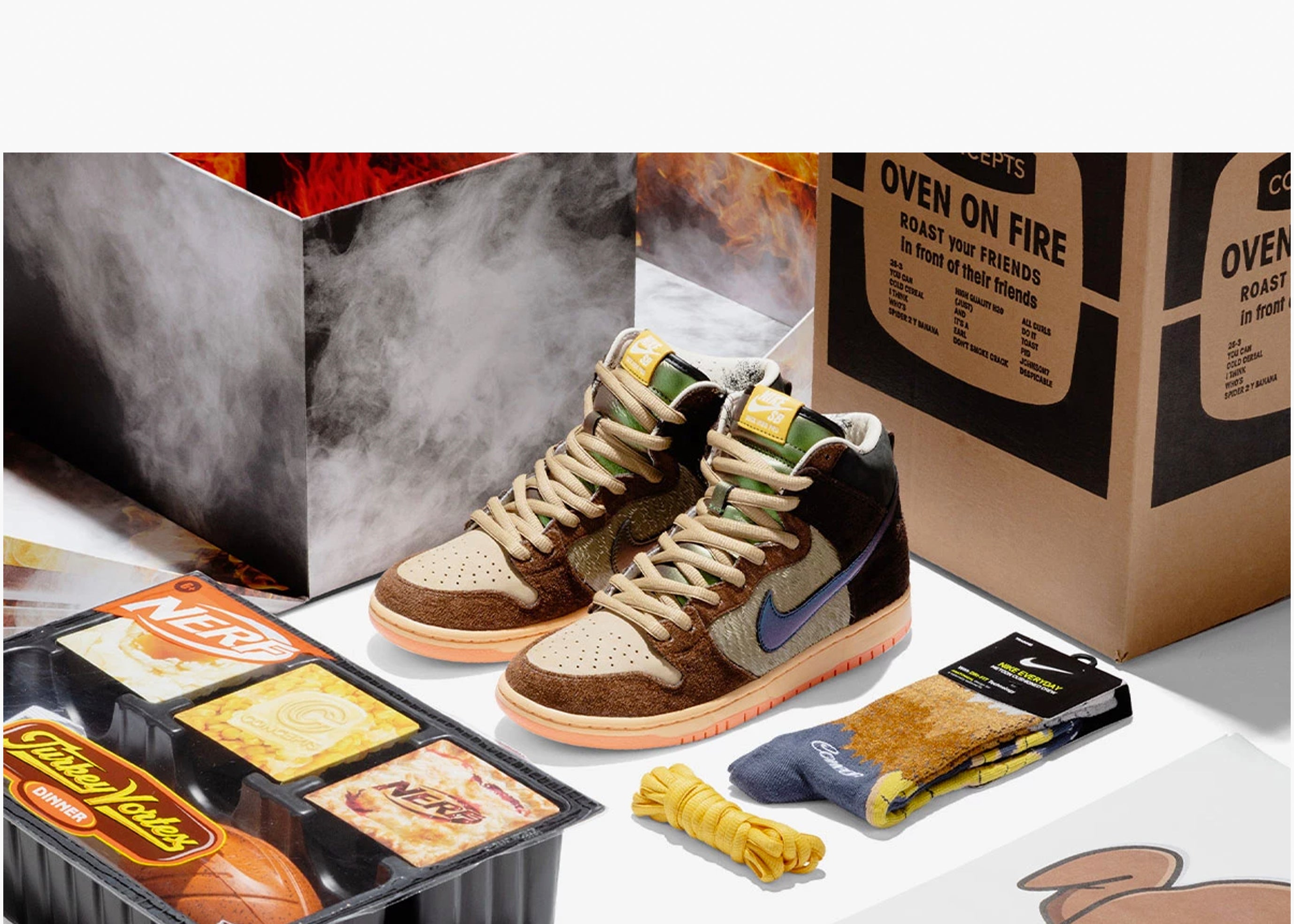 Nike Sb Dunk High Concepts Turdunken (special Box) Hype Clothinga Limited Edition