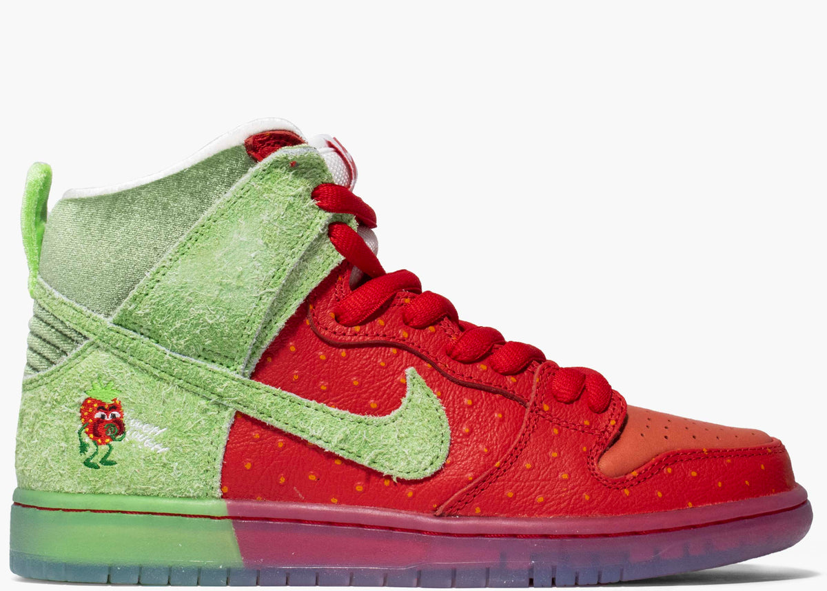 Nike Sb Dunk High Strawberry Cough Hype Clothinga Limited Edition