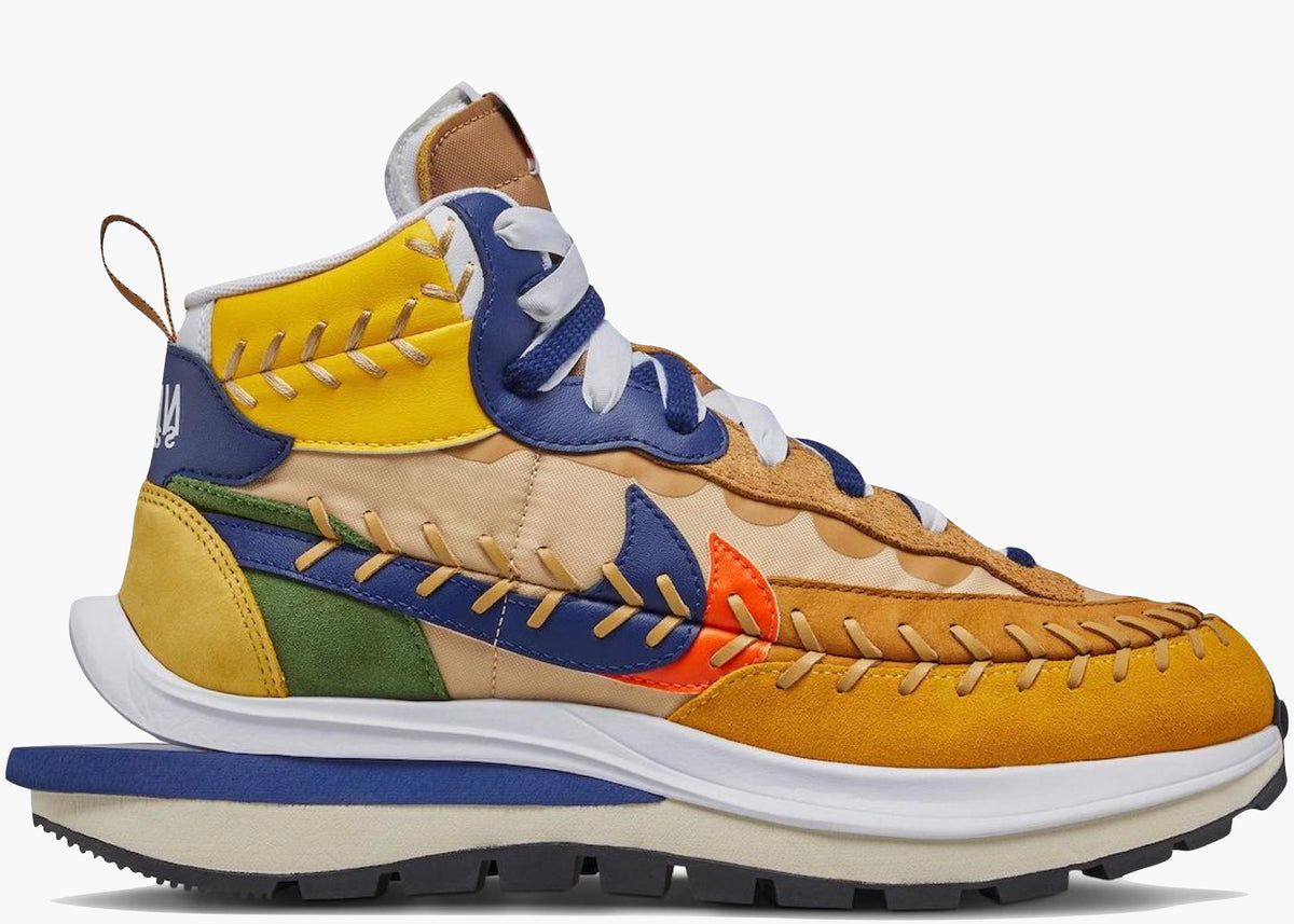 Nike Vaporwaffle Sacai Jean Paul Gaultier Sesame Blue | Hype Clothinga