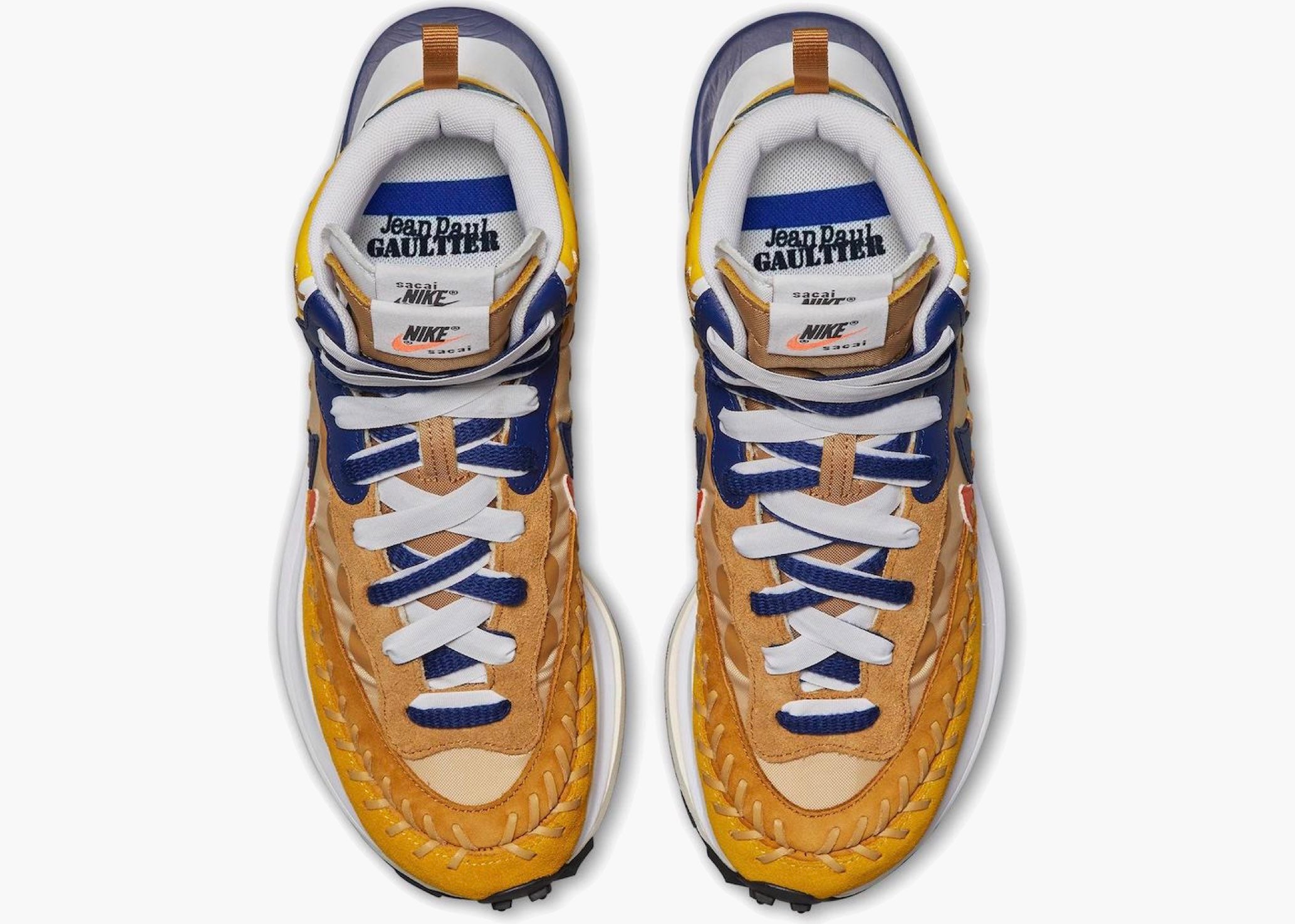 Nike Vaporwaffle Sacai Jean Paul Gaultier Sesame Blue | Hype Clothinga