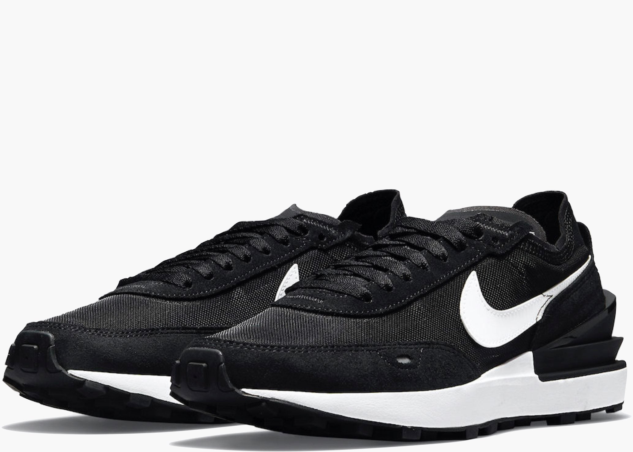 Nike Waffle One Black White