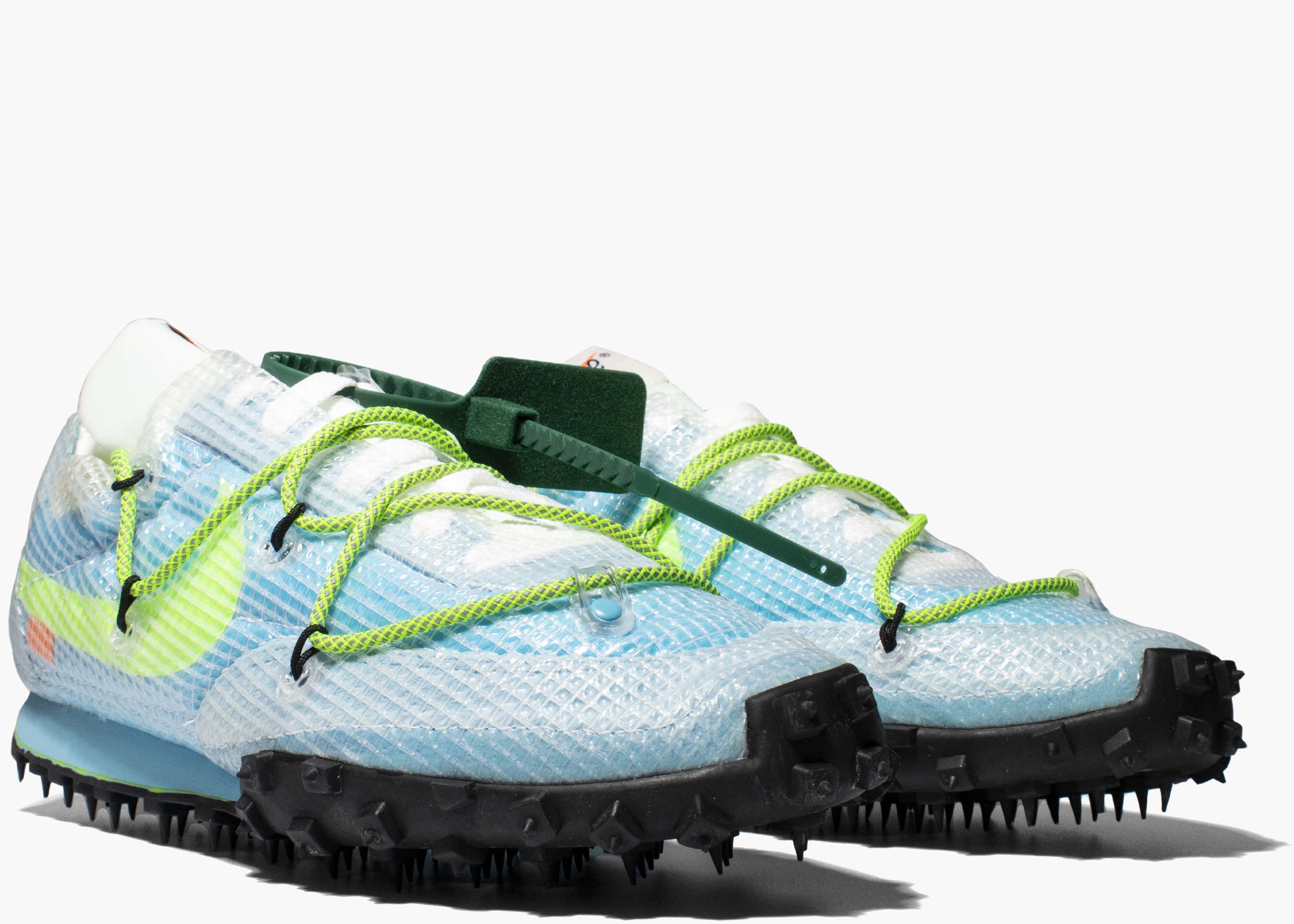 Nike X Off-White Waffle Racer Vivid Sky CD8180-400 Hype Clothinga Limited Edition