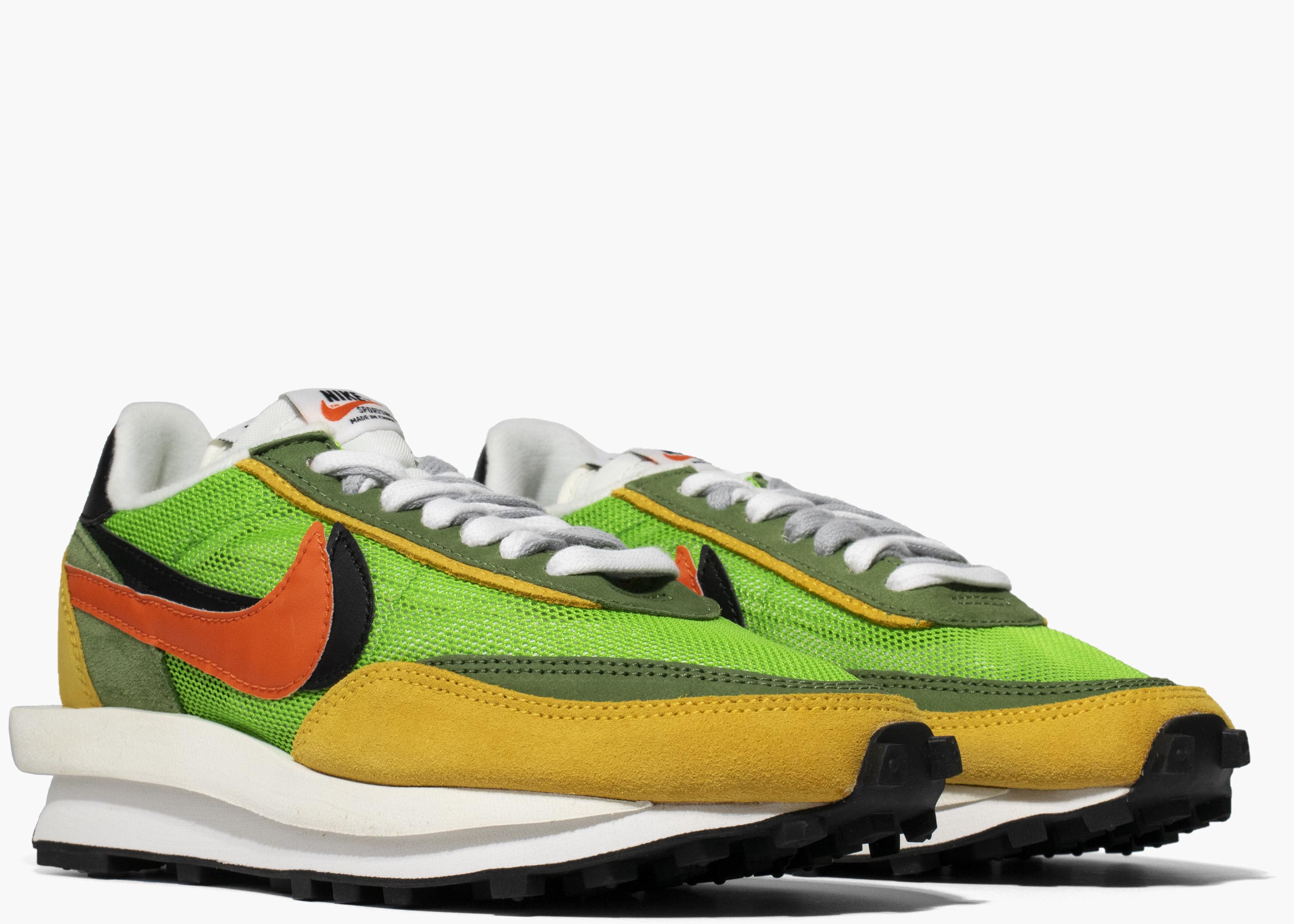 Nike X Sacai Waffle Ld Multi Green BV0073-300 Hype Clothinga Limited Edition