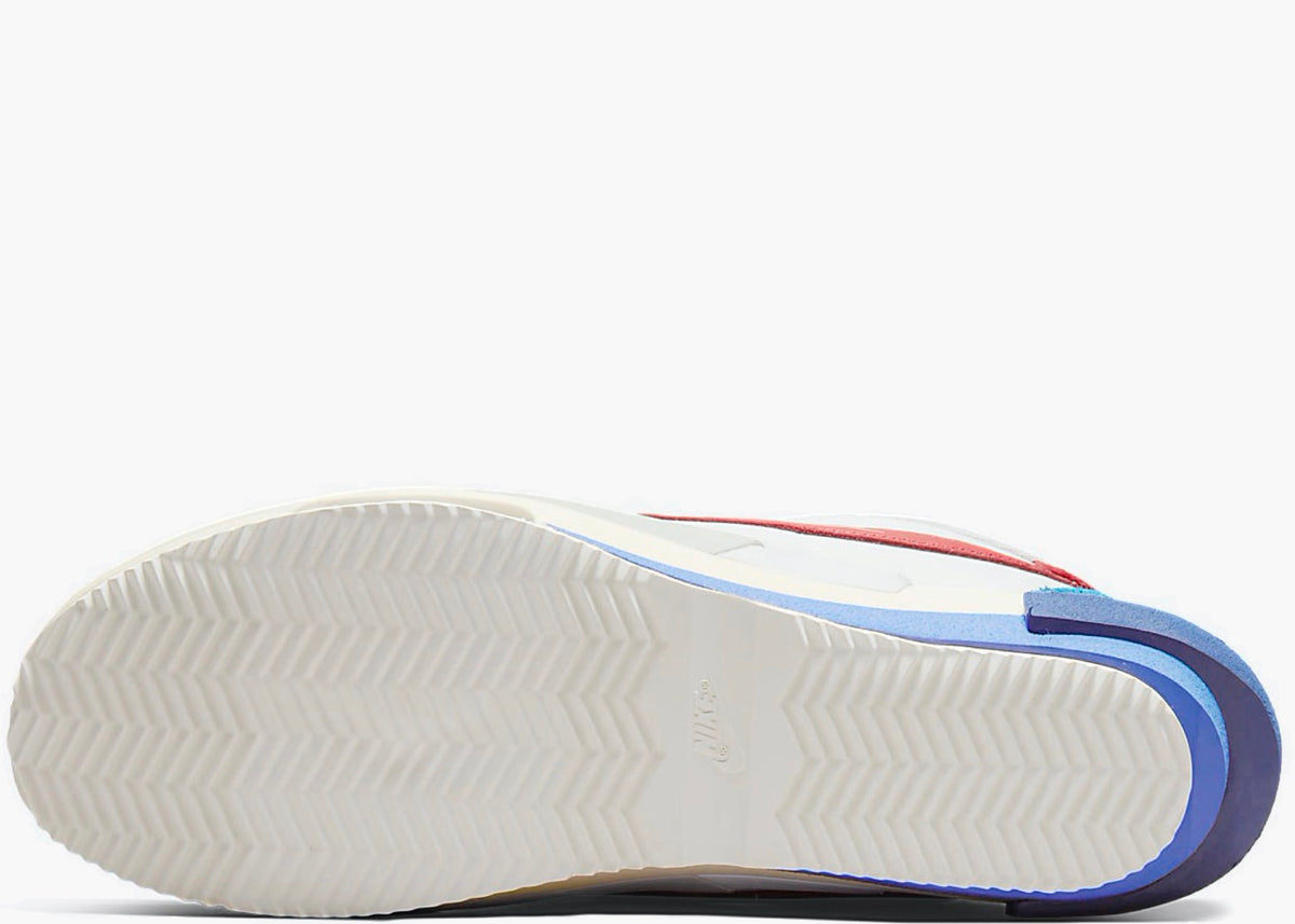 Nike Zoom Cortez SP sacai White University Red Blue DQ0581-100 Hype Clothinga Limited Edition