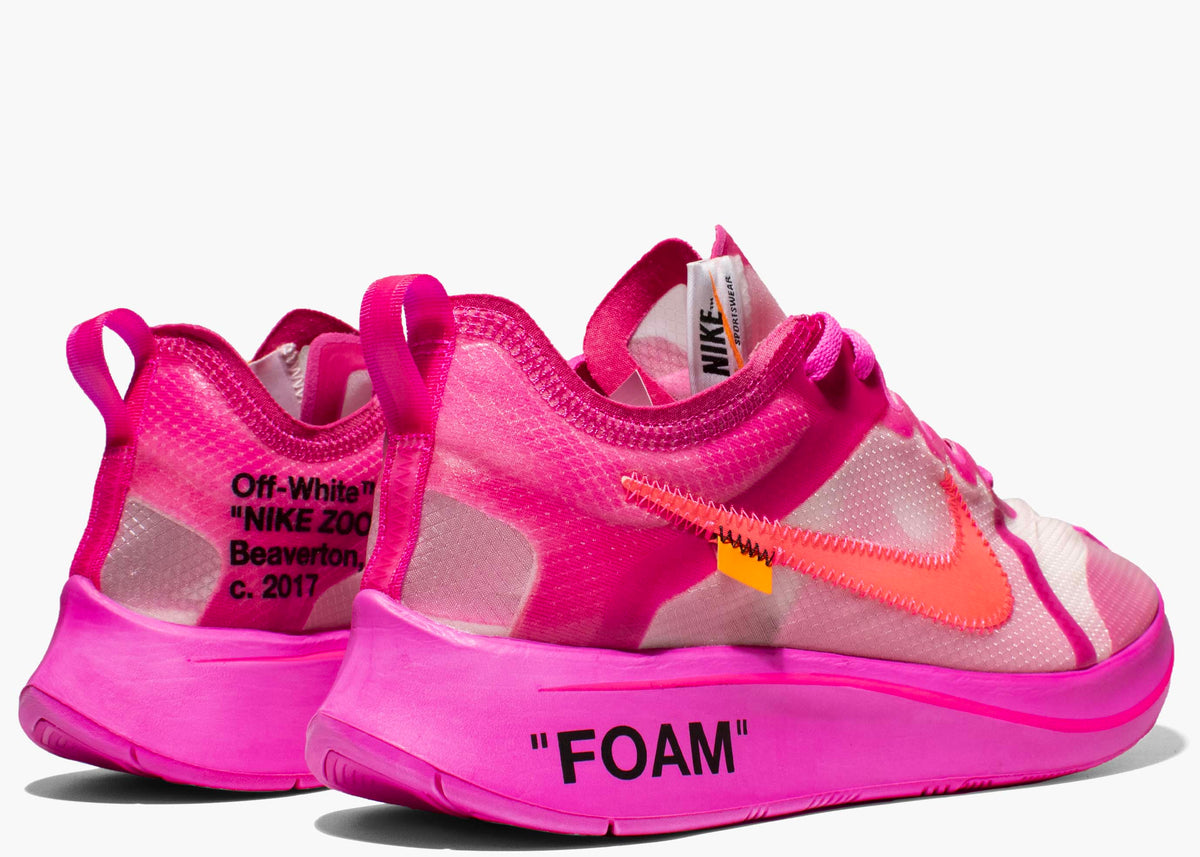 Nike Zoom Fly X Off-white Pink AJ4588-600 Hype Clothinga Limited Edition