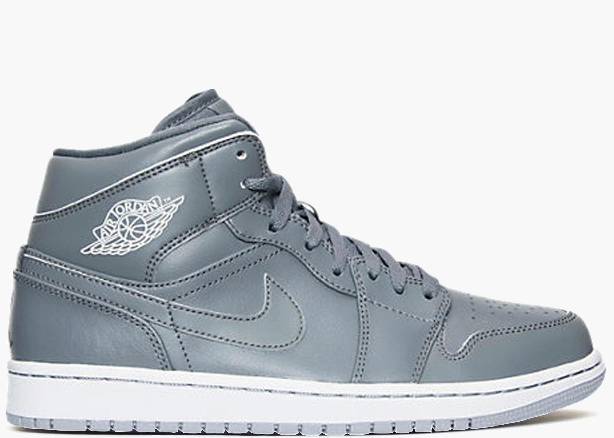 Nike Air Jordan 1 Retro Mid Cool Grey (2015) 554724-031 Hype Clothinga Limited Edition